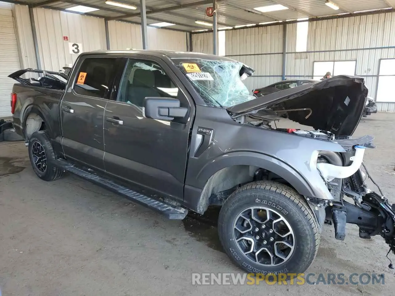 4 fotografías del automóvil dañado 1FTFW1E59PFA63916 FORD F-150 2023