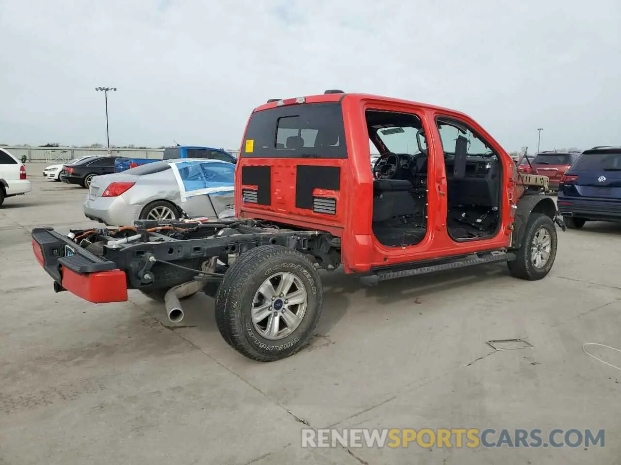 3 fotografías del automóvil dañado 1FTFW1E5XPKF35600 FORD F-150 2023
