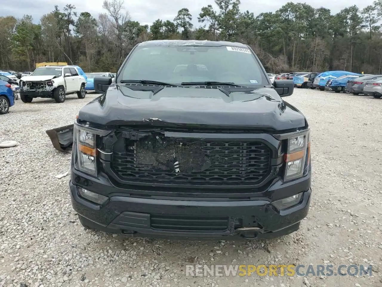 5 fotografías del automóvil dañado 1FTFW1E5XPKG12949 FORD F-150 2023