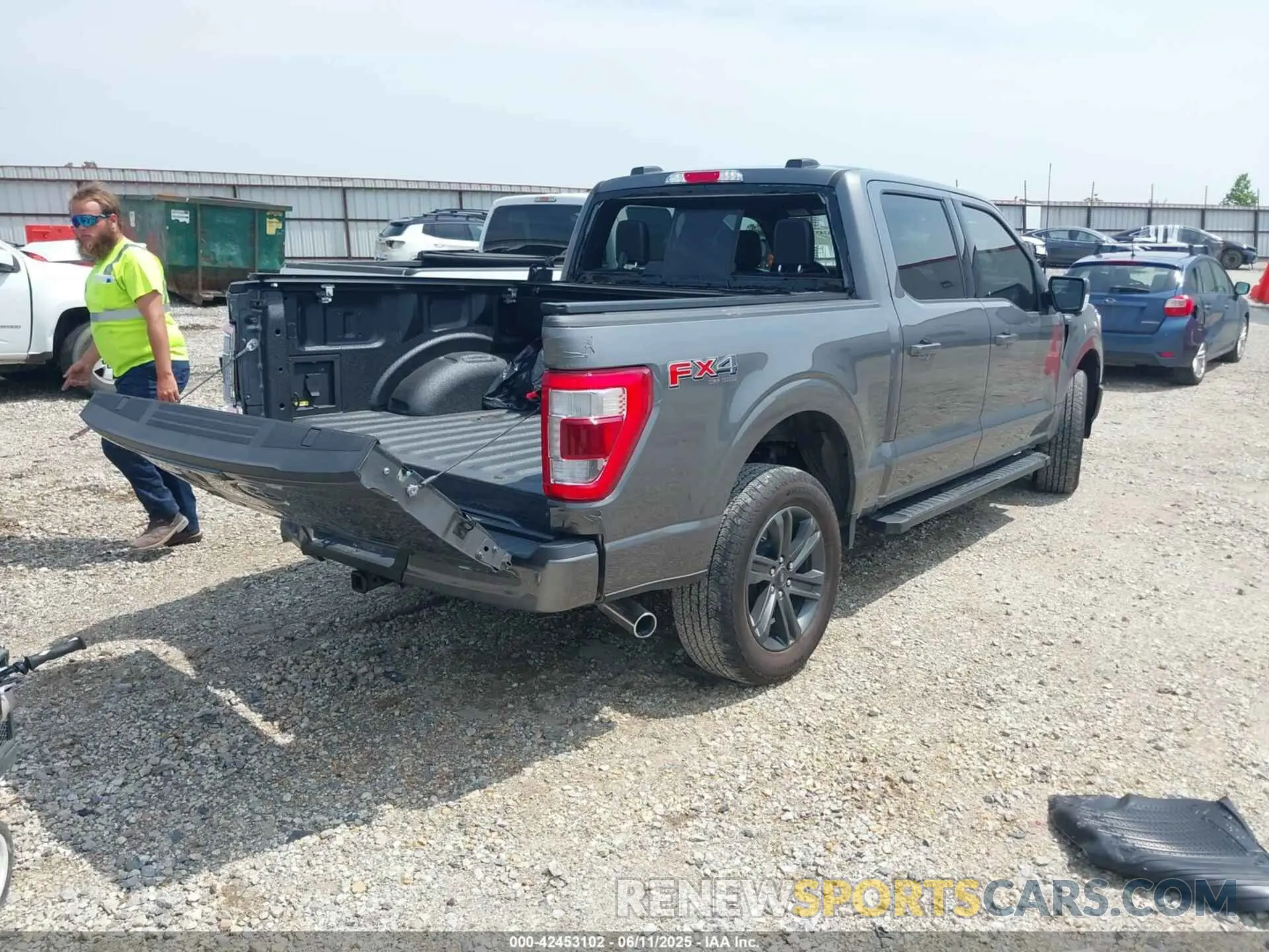 4 fotografías del automóvil dañado 1FTFW1E80PKE07196 FORD F-150 2023