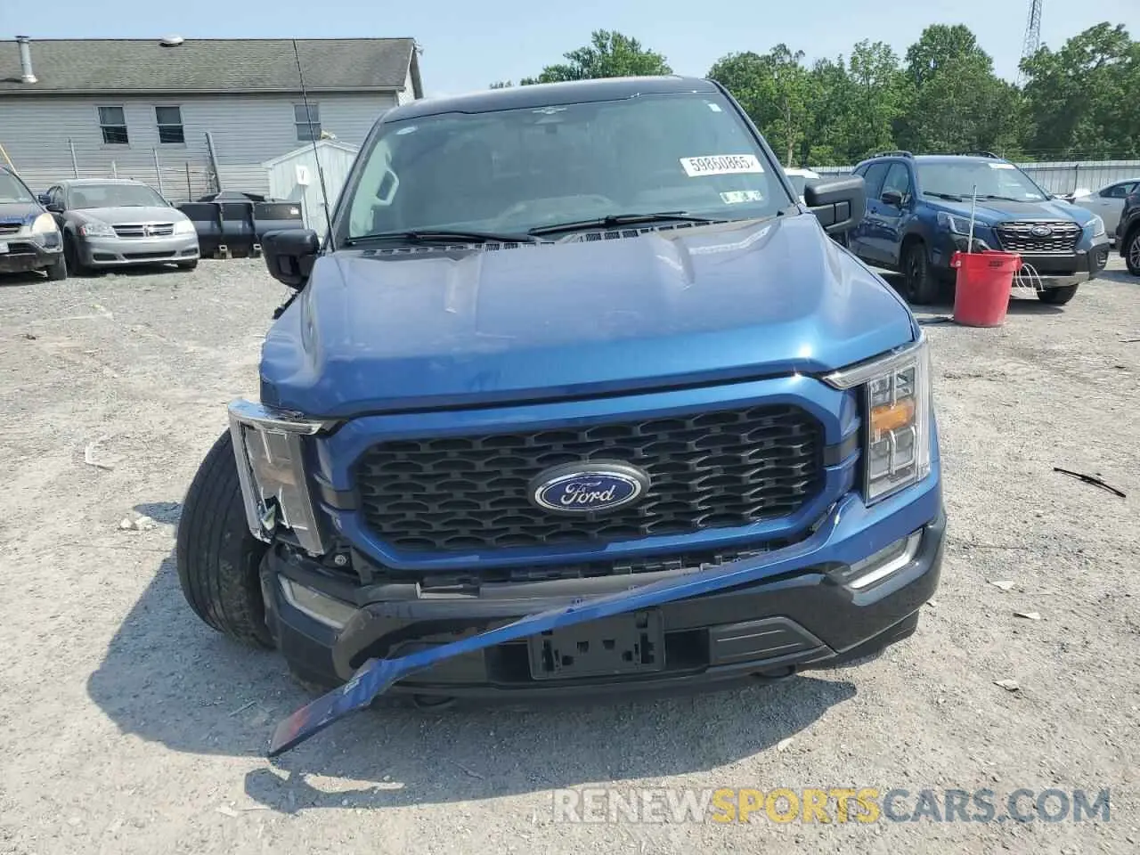 5 fotografías del automóvil dañado 1FTFW1E80PKE34205 FORD F-150 2023
