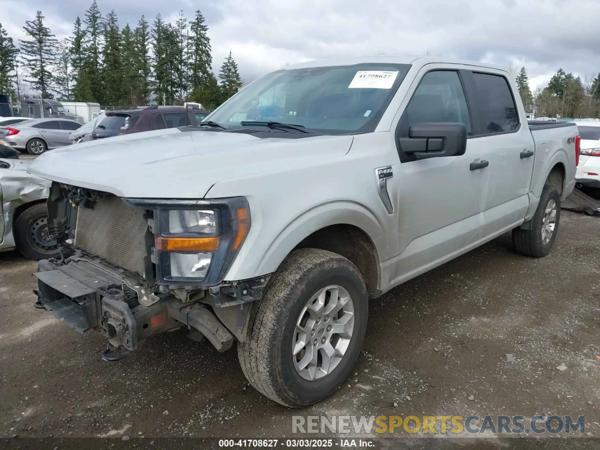 2 fotografías del automóvil dañado 1FTFW1E81PFC47466 FORD F-150 2023