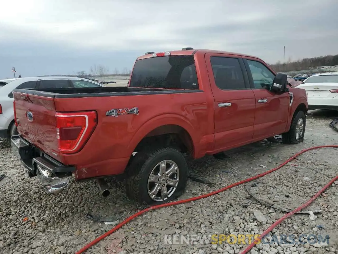 3 fotografías del automóvil dañado 1FTFW1E81PKD04451 FORD F-150 2023