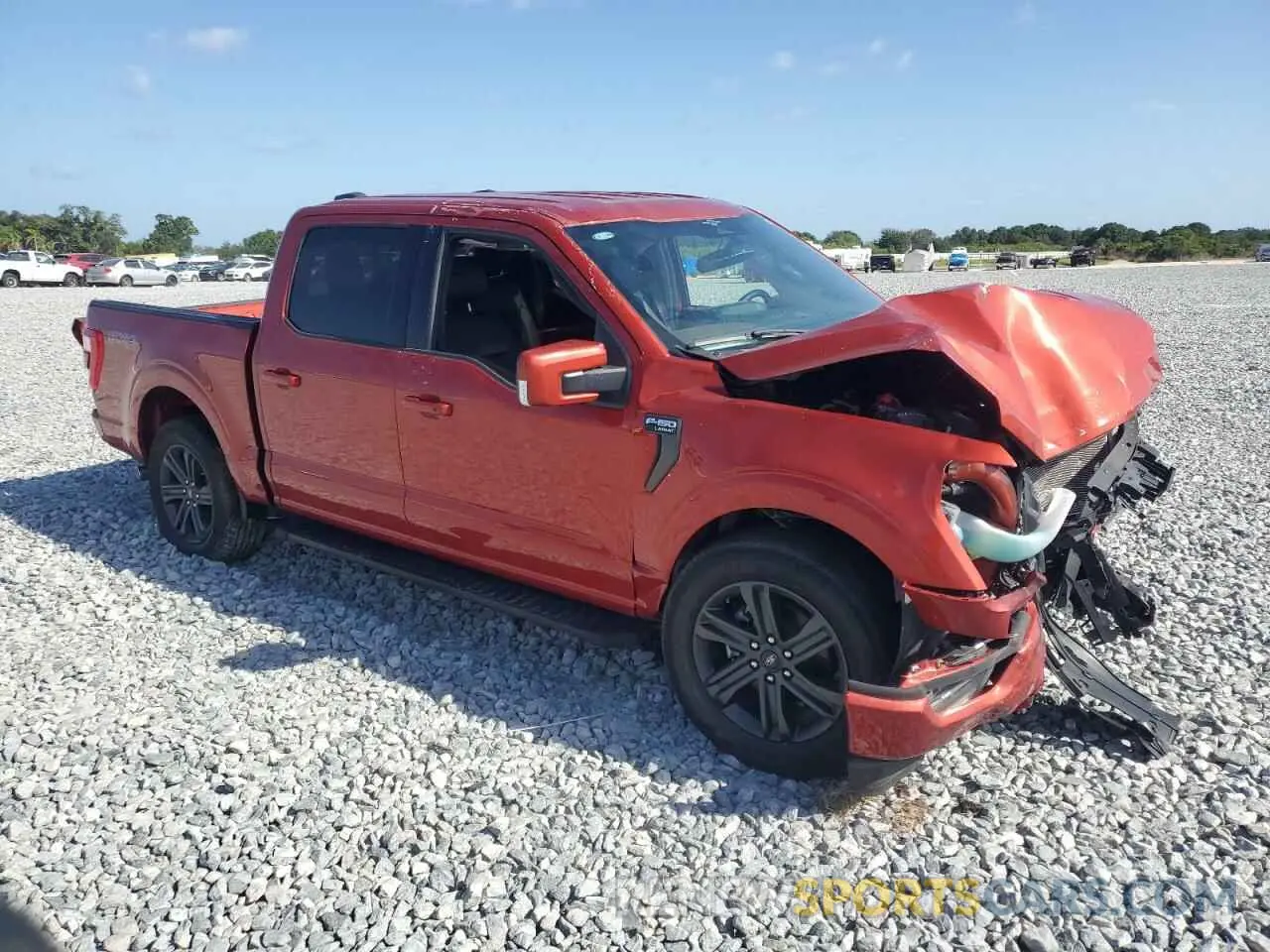 4 fotografías del automóvil dañado 1FTFW1E81PKE27280 FORD F-150 2023