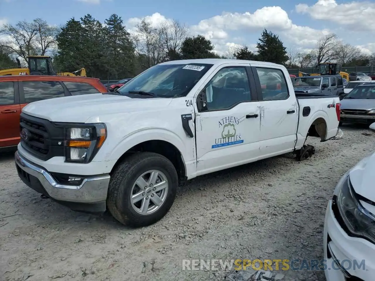 1 fotografías del automóvil dañado 1FTFW1E81PKE93554 FORD F-150 2023