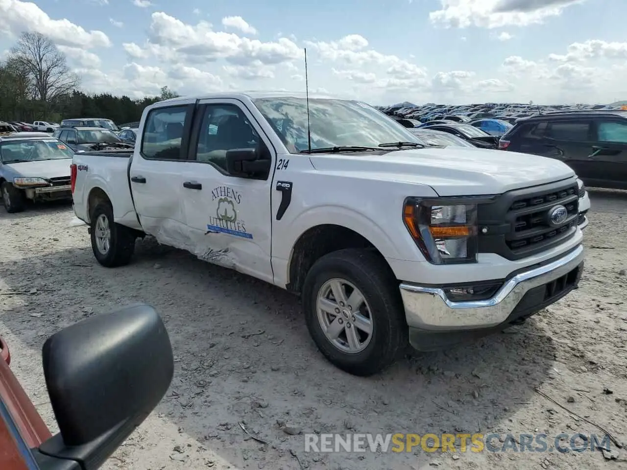 4 fotografías del automóvil dañado 1FTFW1E81PKE93554 FORD F-150 2023