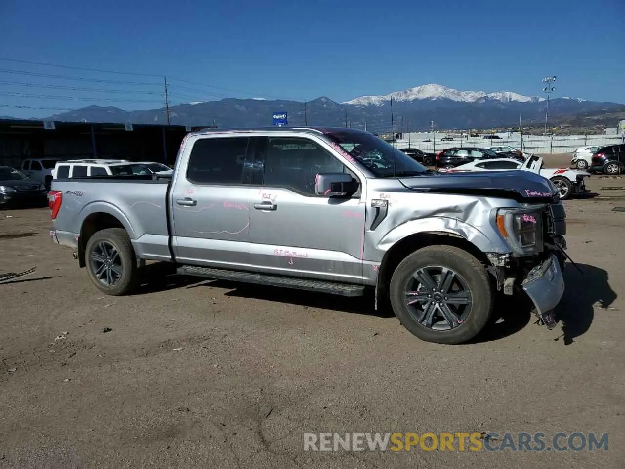 4 fotografías del automóvil dañado 1FTFW1E82PFC50408 FORD F-150 2023