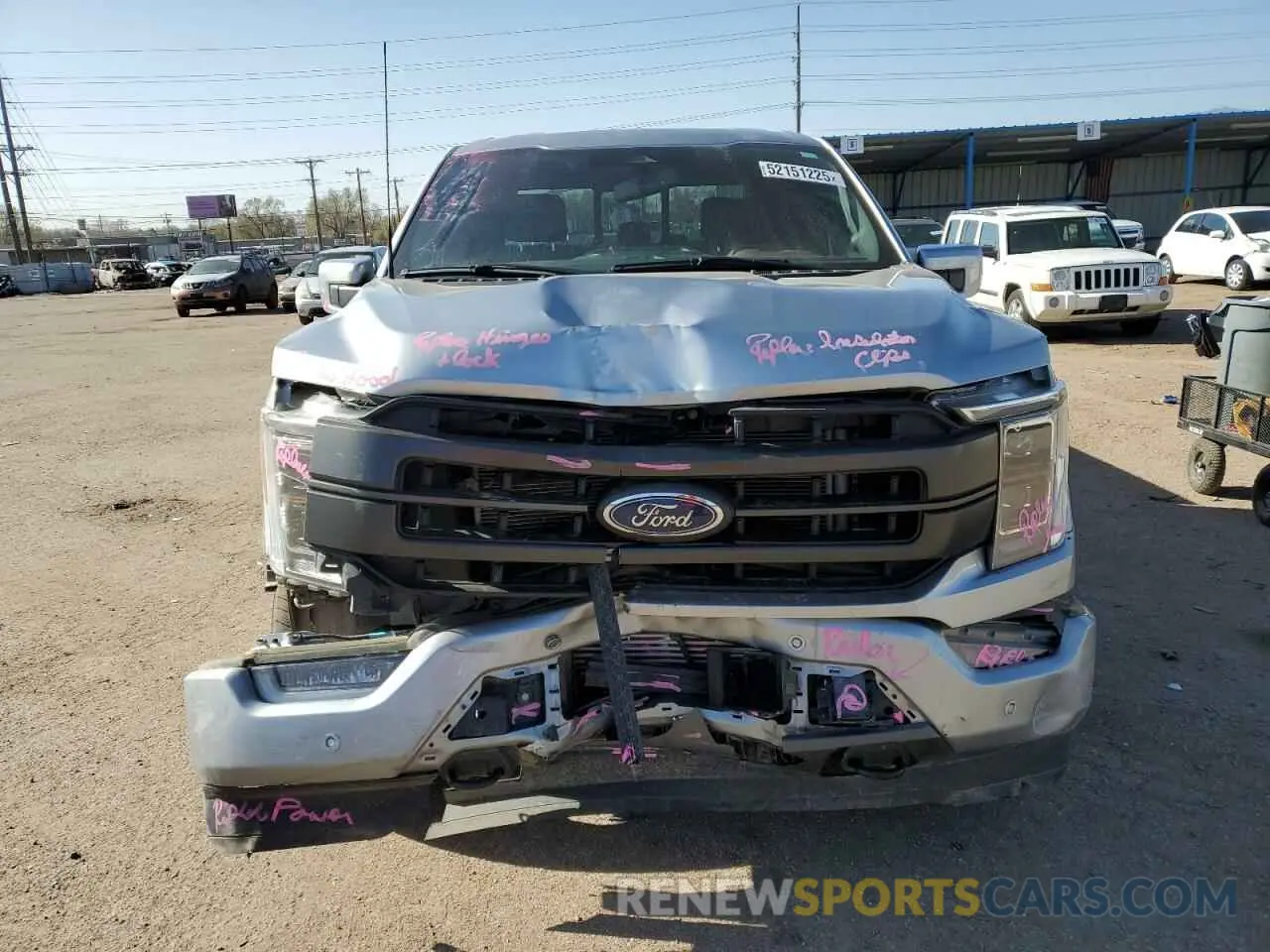 5 fotografías del automóvil dañado 1FTFW1E82PFC50408 FORD F-150 2023