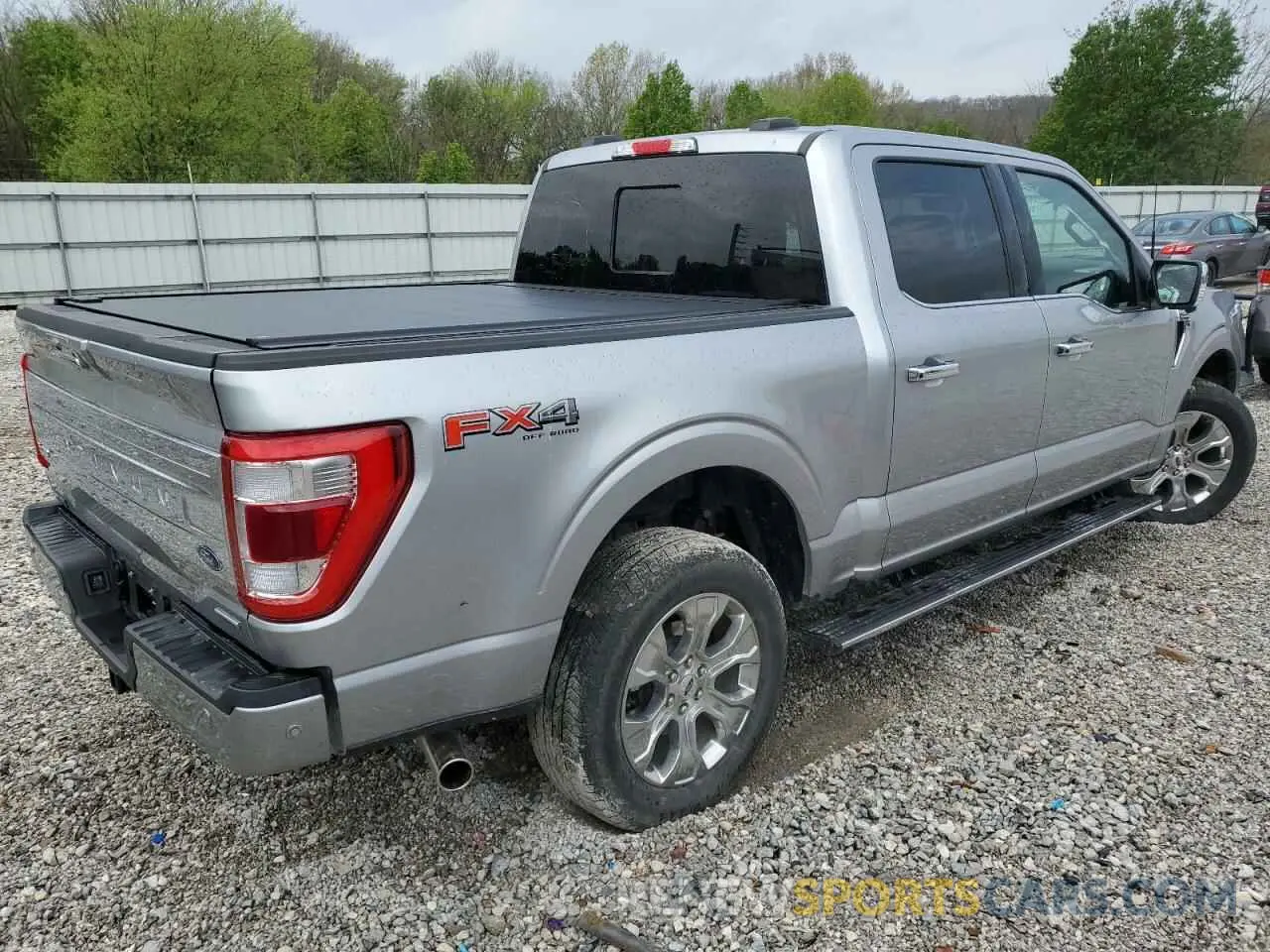 3 fotografías del automóvil dañado 1FTFW1E82PFD31022 FORD F-150 2023