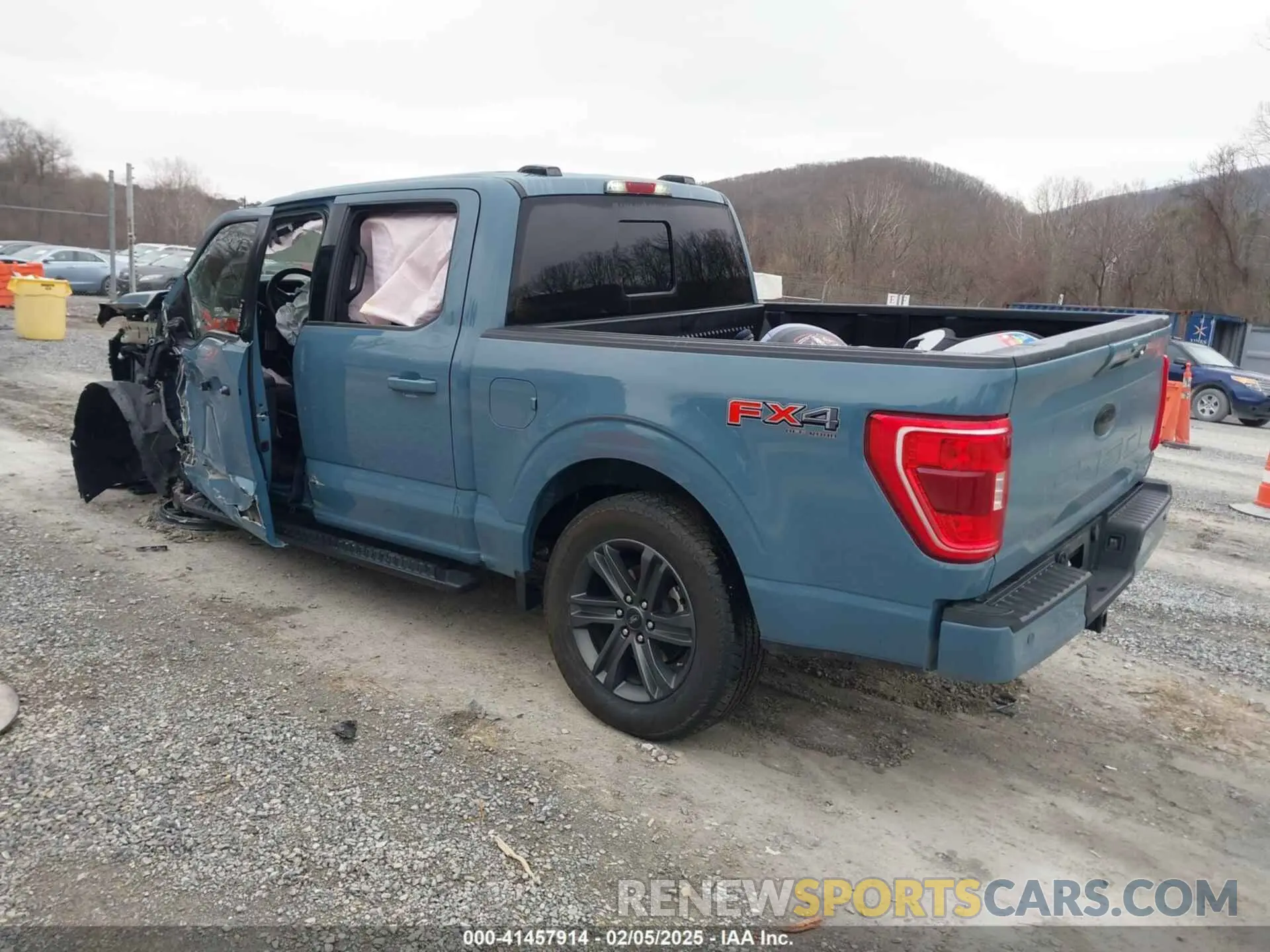 3 fotografías del automóvil dañado 1FTFW1E82PKE25876 FORD F-150 2023