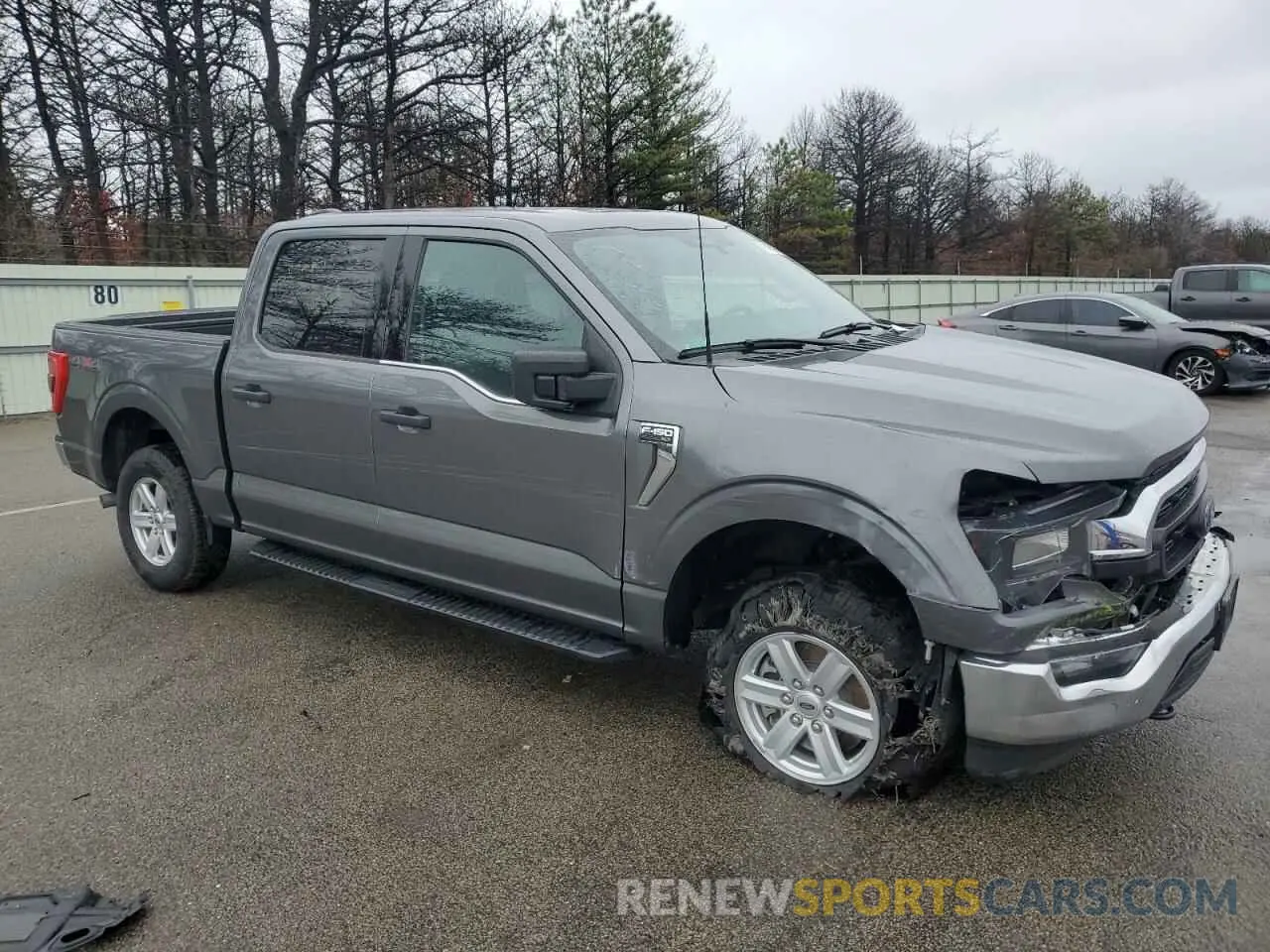 4 fotografías del automóvil dañado 1FTFW1E83PFA41436 FORD F-150 2023