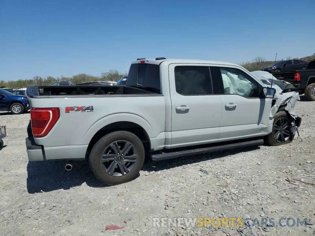 3 fotografías del automóvil dañado 1FTFW1E84PFB31212 FORD F-150 2023