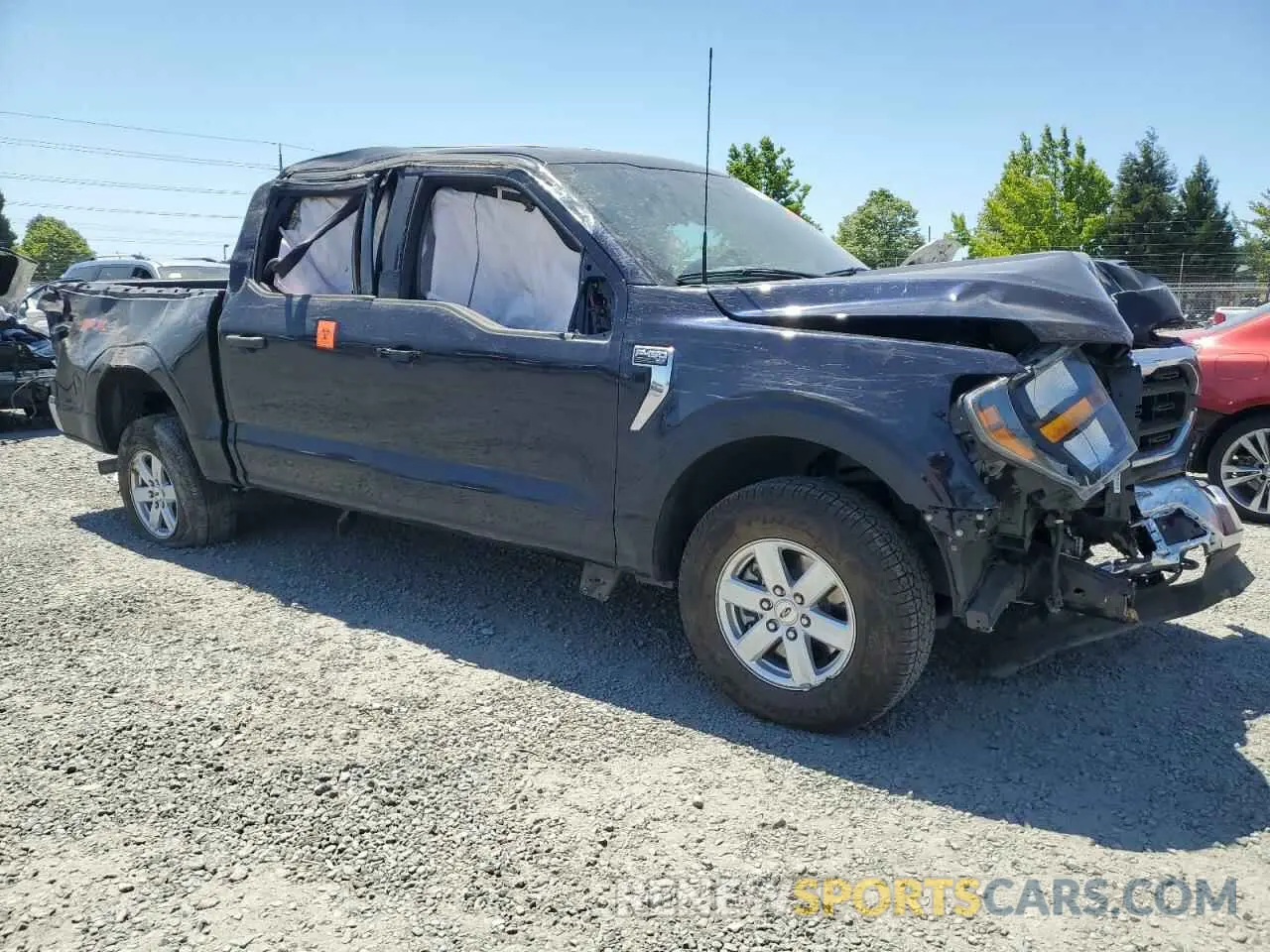 4 fotografías del automóvil dañado 1FTFW1E84PFC20679 FORD F-150 2023