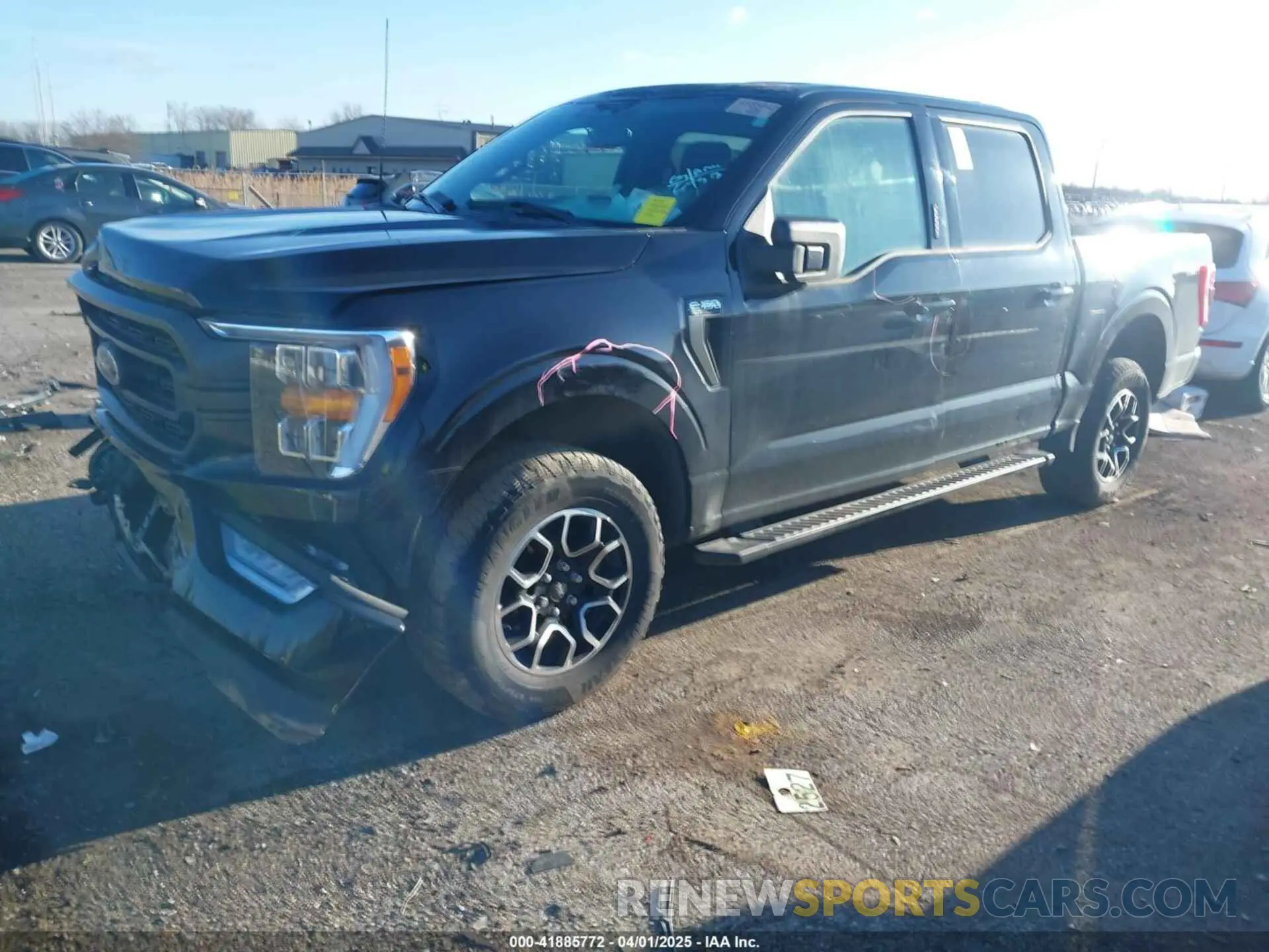 2 fotografías del automóvil dañado 1FTFW1E86PFA69635 FORD F-150 2023