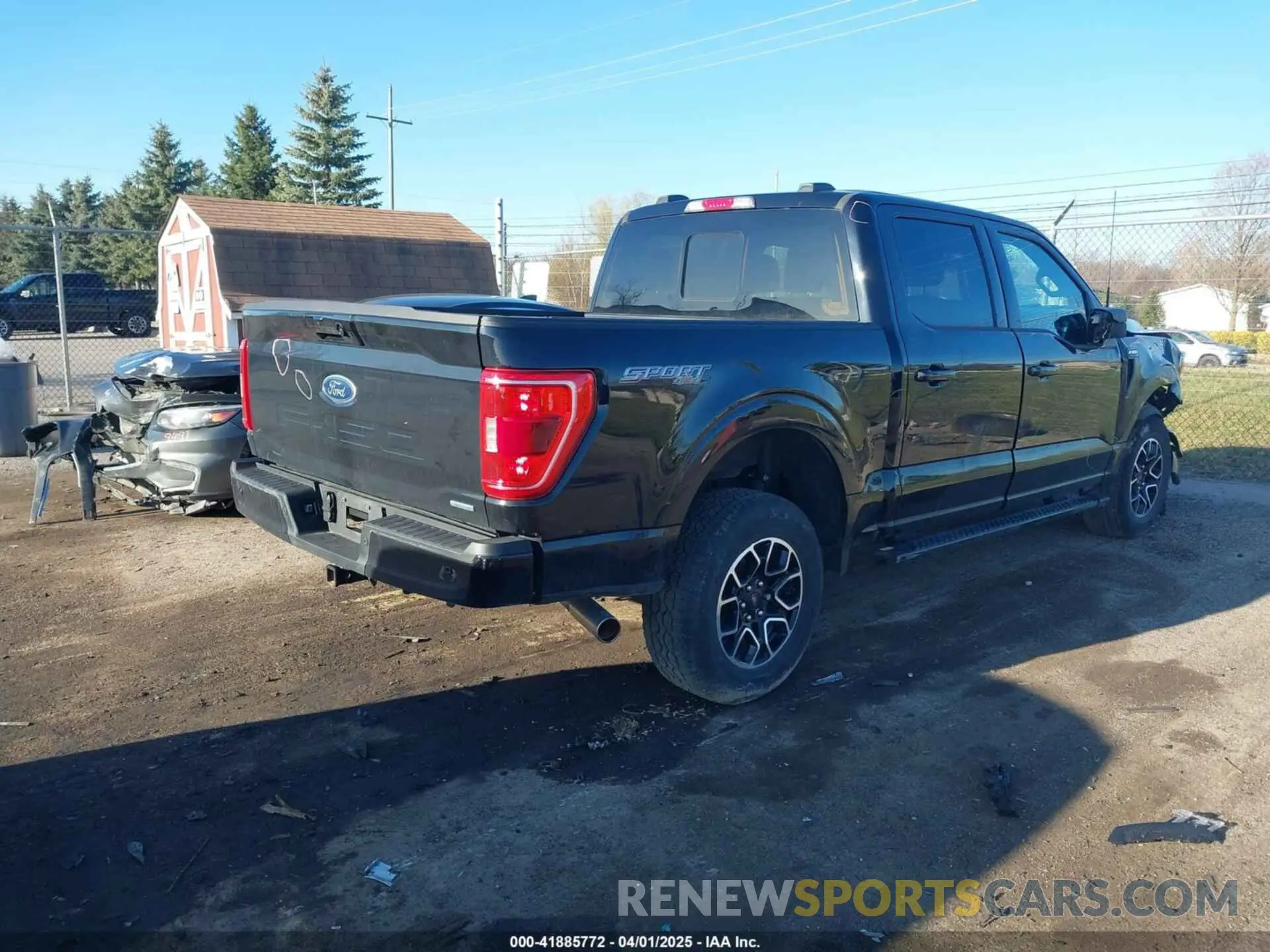 4 fotografías del automóvil dañado 1FTFW1E86PFA69635 FORD F-150 2023