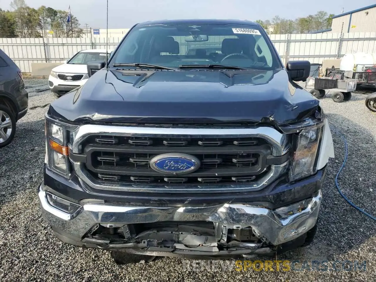 5 fotografías del automóvil dañado 1FTFW1E86PKE12032 FORD F-150 2023