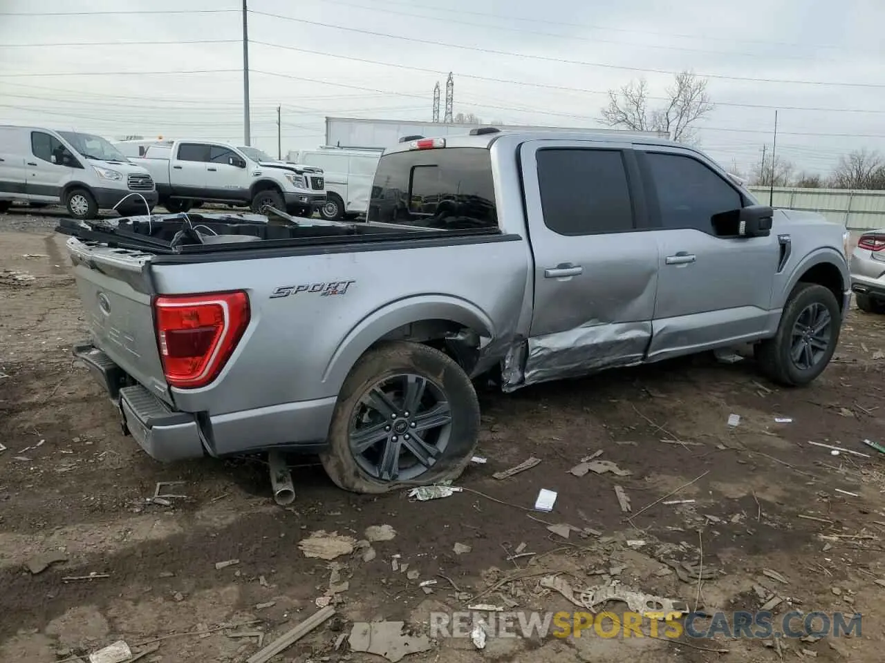 3 fotografías del automóvil dañado 1FTFW1E87PKG11414 FORD F-150 2023