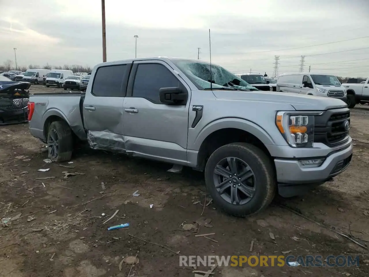 4 fotografías del automóvil dañado 1FTFW1E87PKG11414 FORD F-150 2023