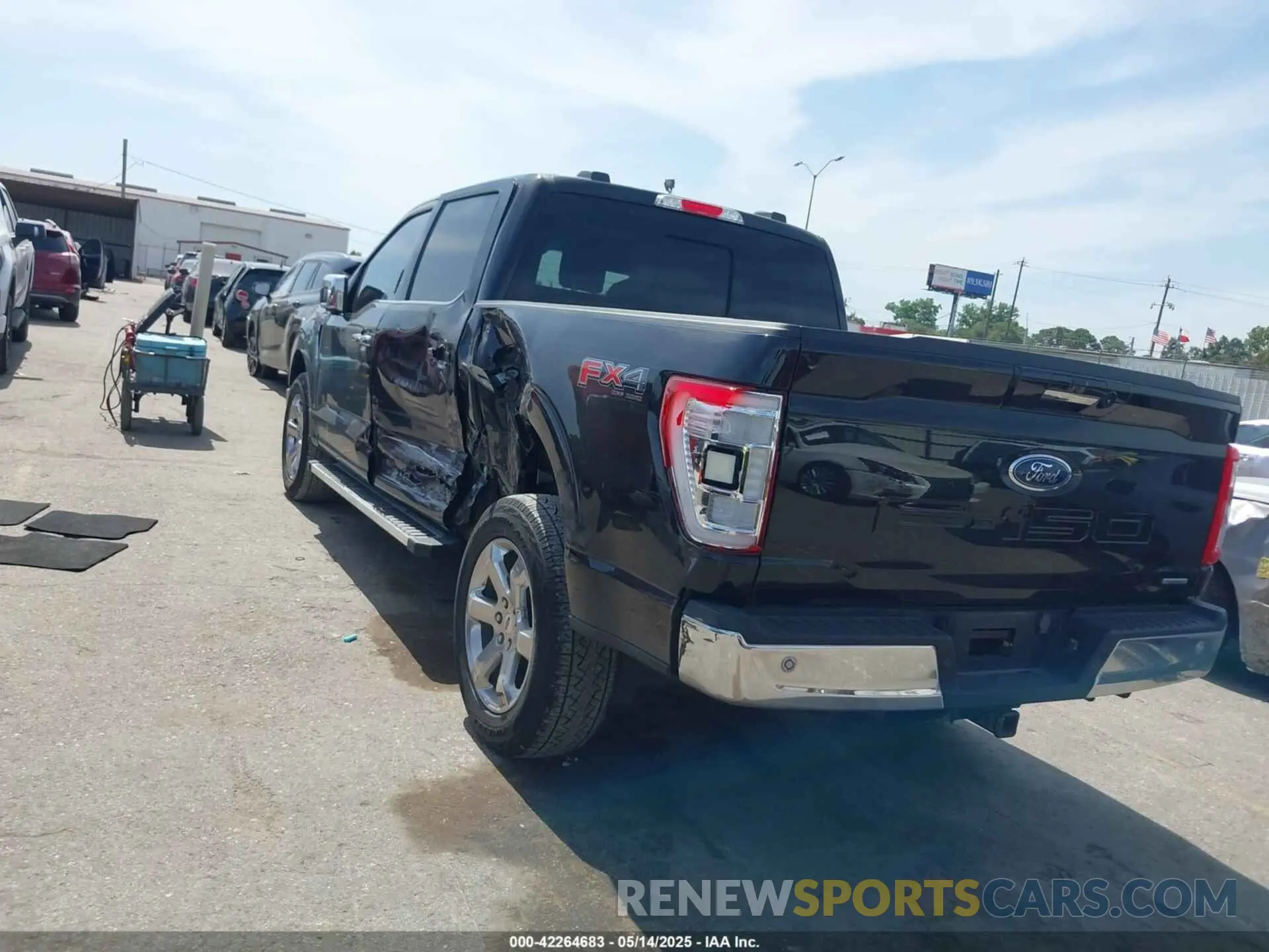 3 fotografías del automóvil dañado 1FTFW1E88PKD58846 FORD F-150 2023