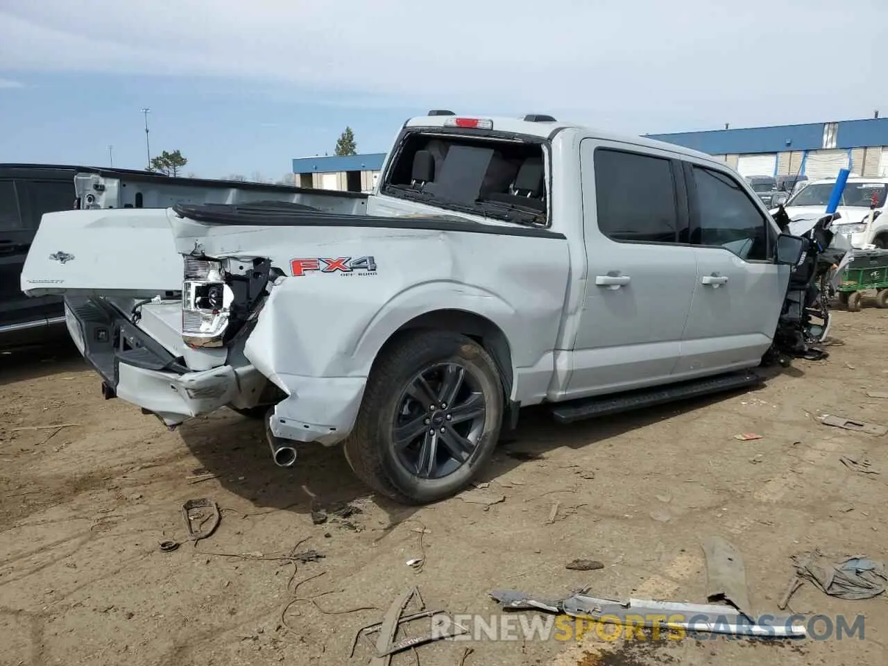 3 fotografías del automóvil dañado 1FTFW1E89PFA42090 FORD F-150 2023