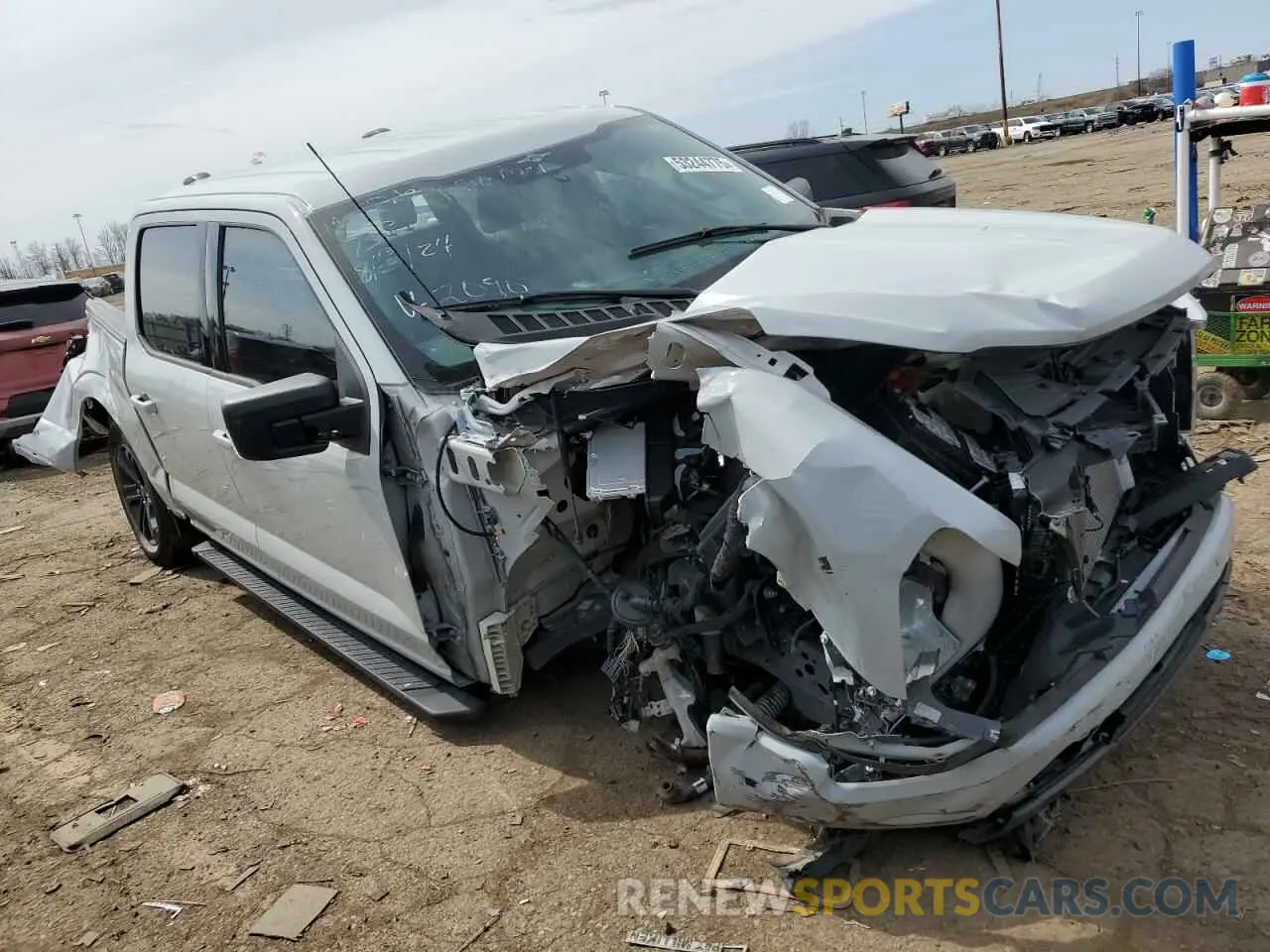 4 fotografías del automóvil dañado 1FTFW1E89PFA42090 FORD F-150 2023