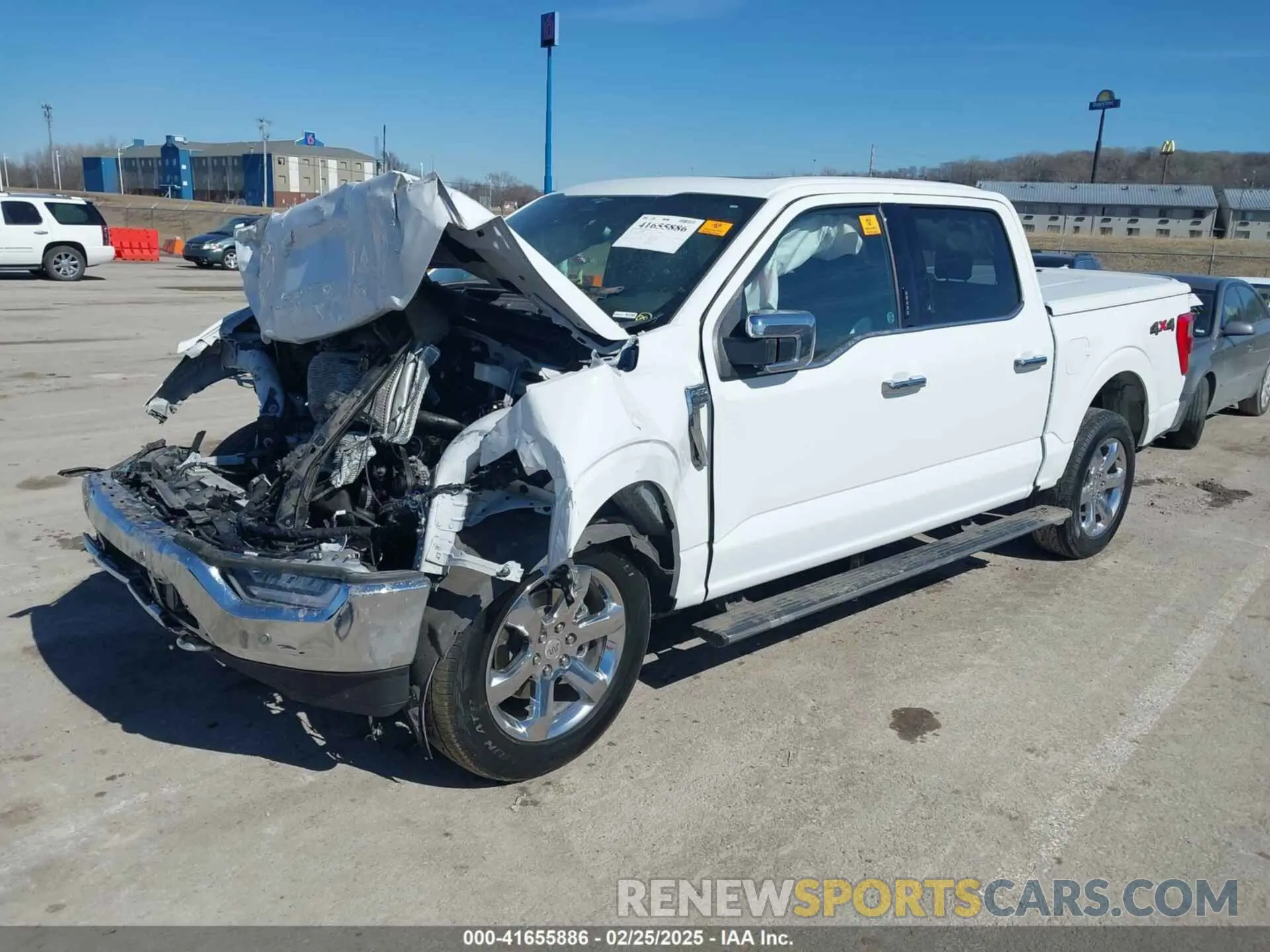 2 fotografías del automóvil dañado 1FTFW1E89PFA72500 FORD F-150 2023