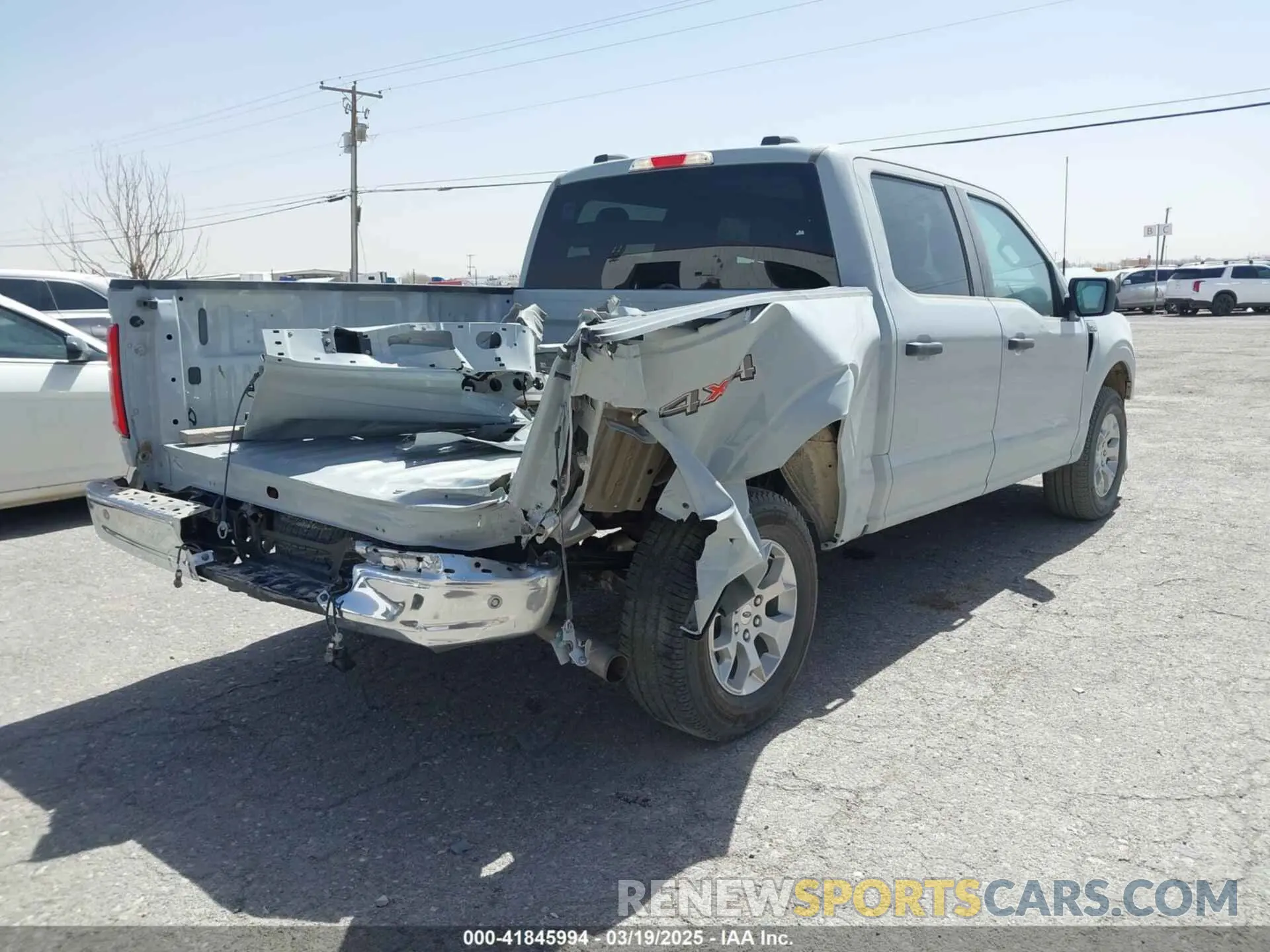 4 fotografías del automóvil dañado 1FTFW1E89PFC52480 FORD F-150 2023
