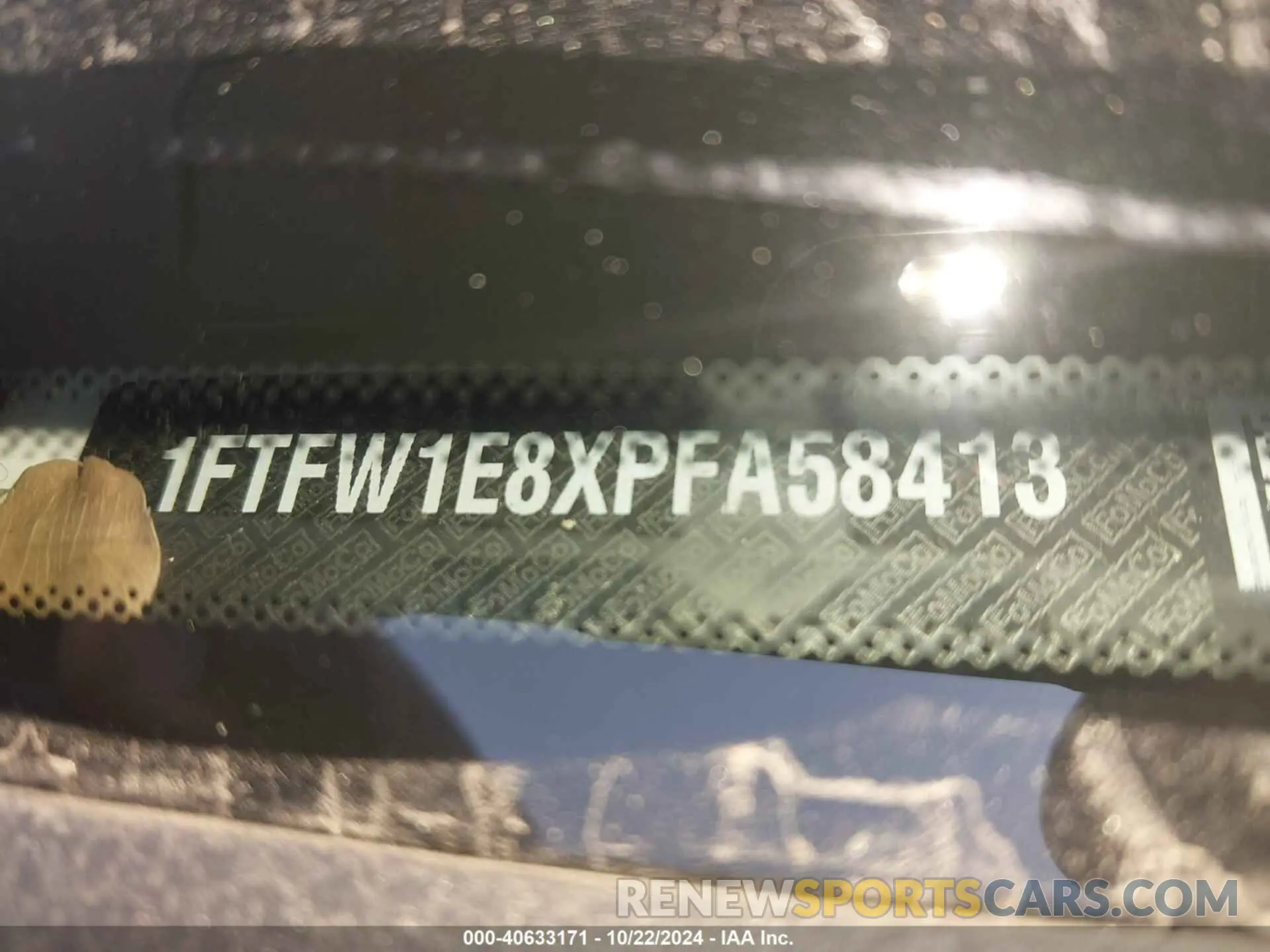 9 fotografías del automóvil dañado 1FTFW1E8XPFA58413 FORD F-150 2023