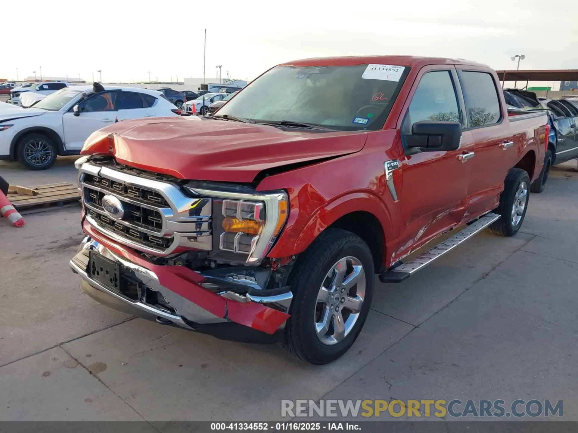 2 fotografías del automóvil dañado 1FTFW1E8XPKD17005 FORD F-150 2023
