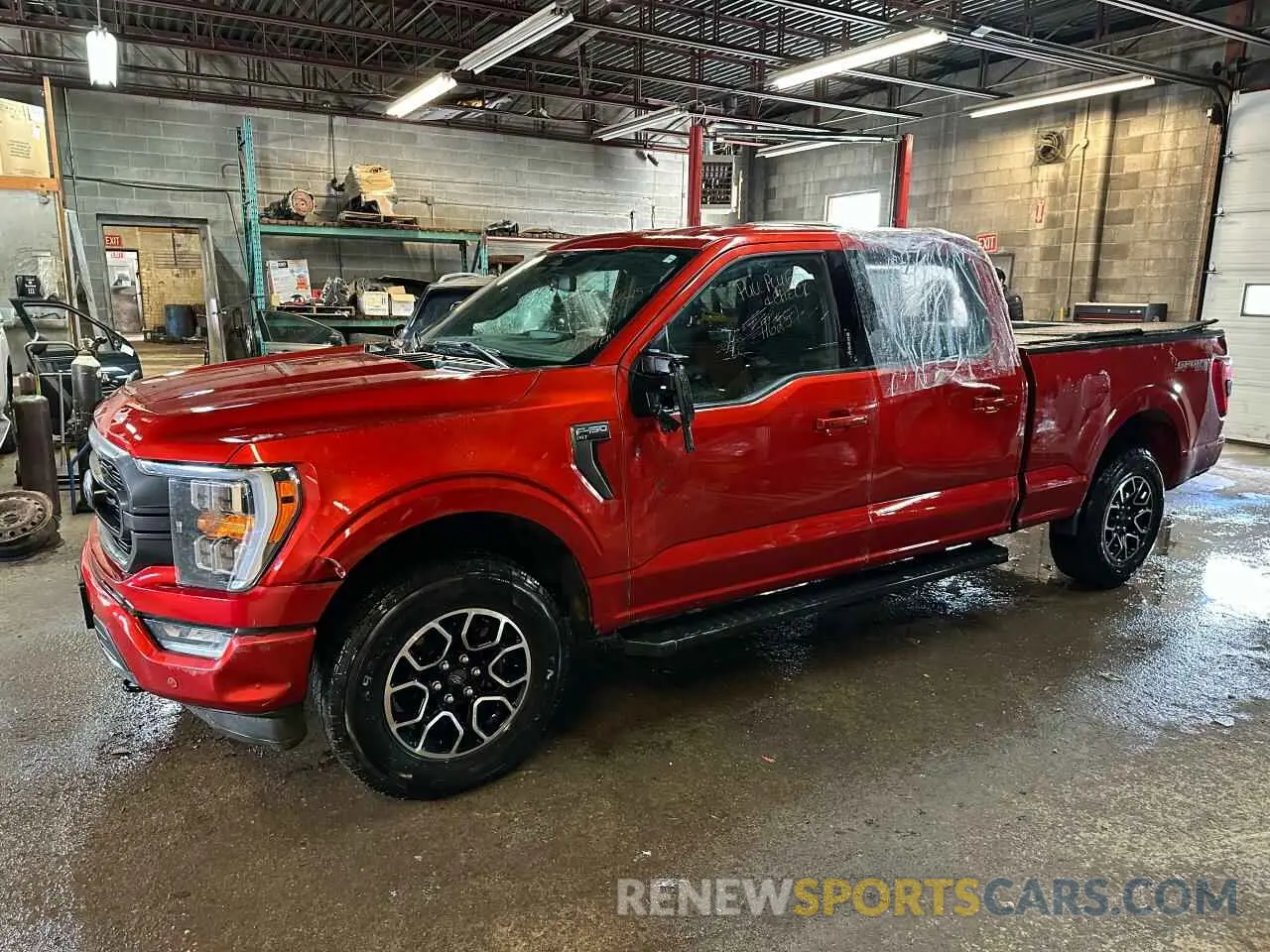 2 fotografías del automóvil dañado 1FTFW1E8XPKE25396 FORD F-150 2023