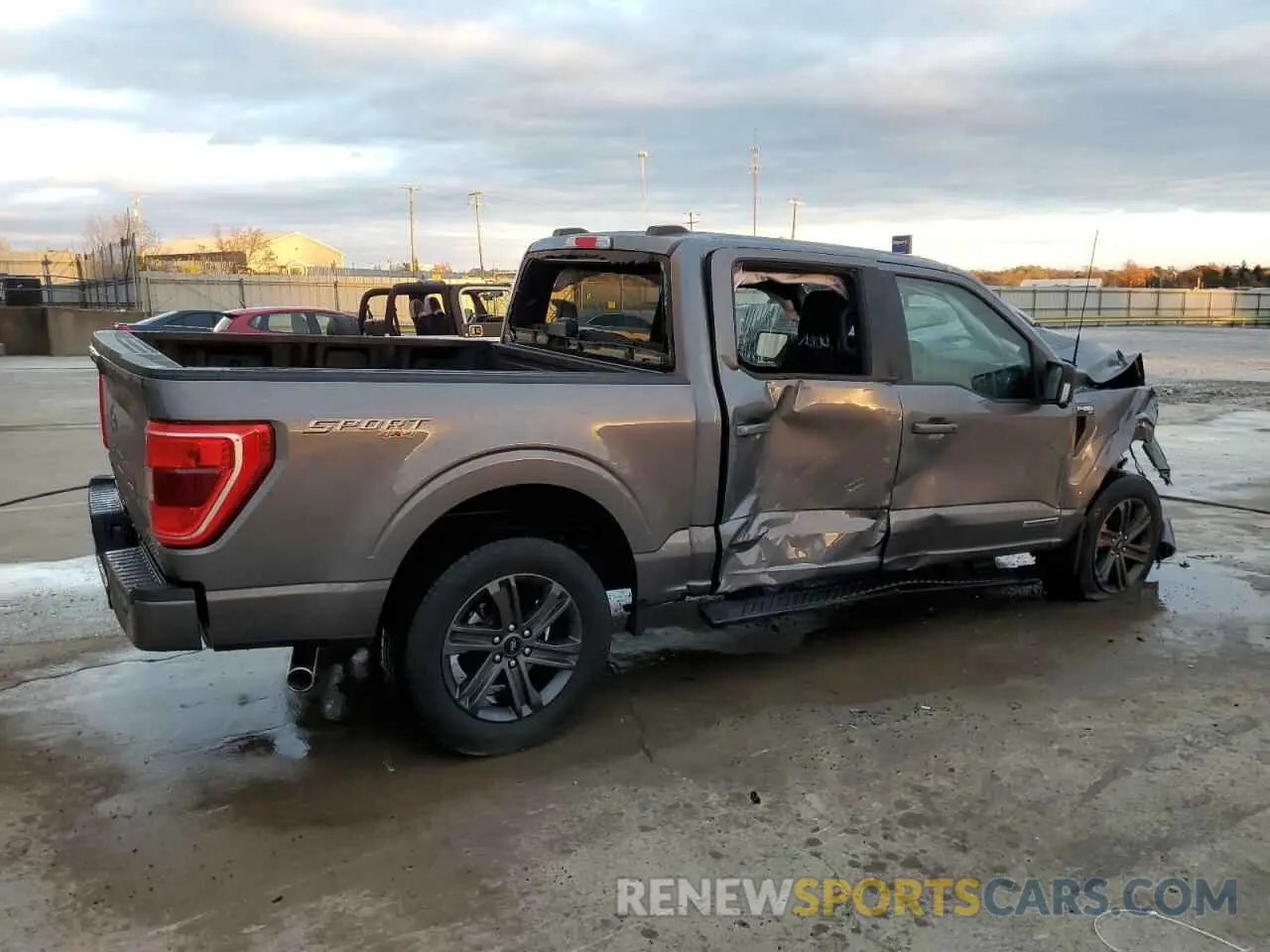 3 fotografías del automóvil dañado 1FTFW1ED3PFD09401 FORD F-150 2023
