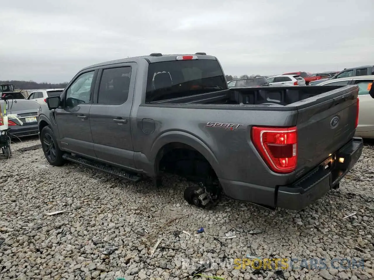 2 fotografías del automóvil dañado 1FTFW1ED4PFD05437 FORD F-150 2023