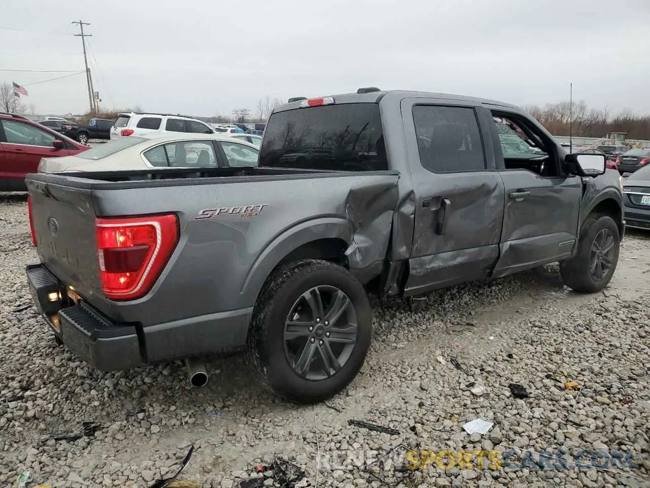 3 fotografías del automóvil dañado 1FTFW1ED4PFD05437 FORD F-150 2023