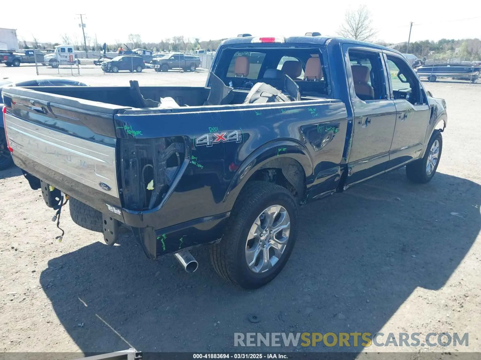 4 fotografías del automóvil dañado 1FTFW1ED7PFB10514 FORD F-150 2023