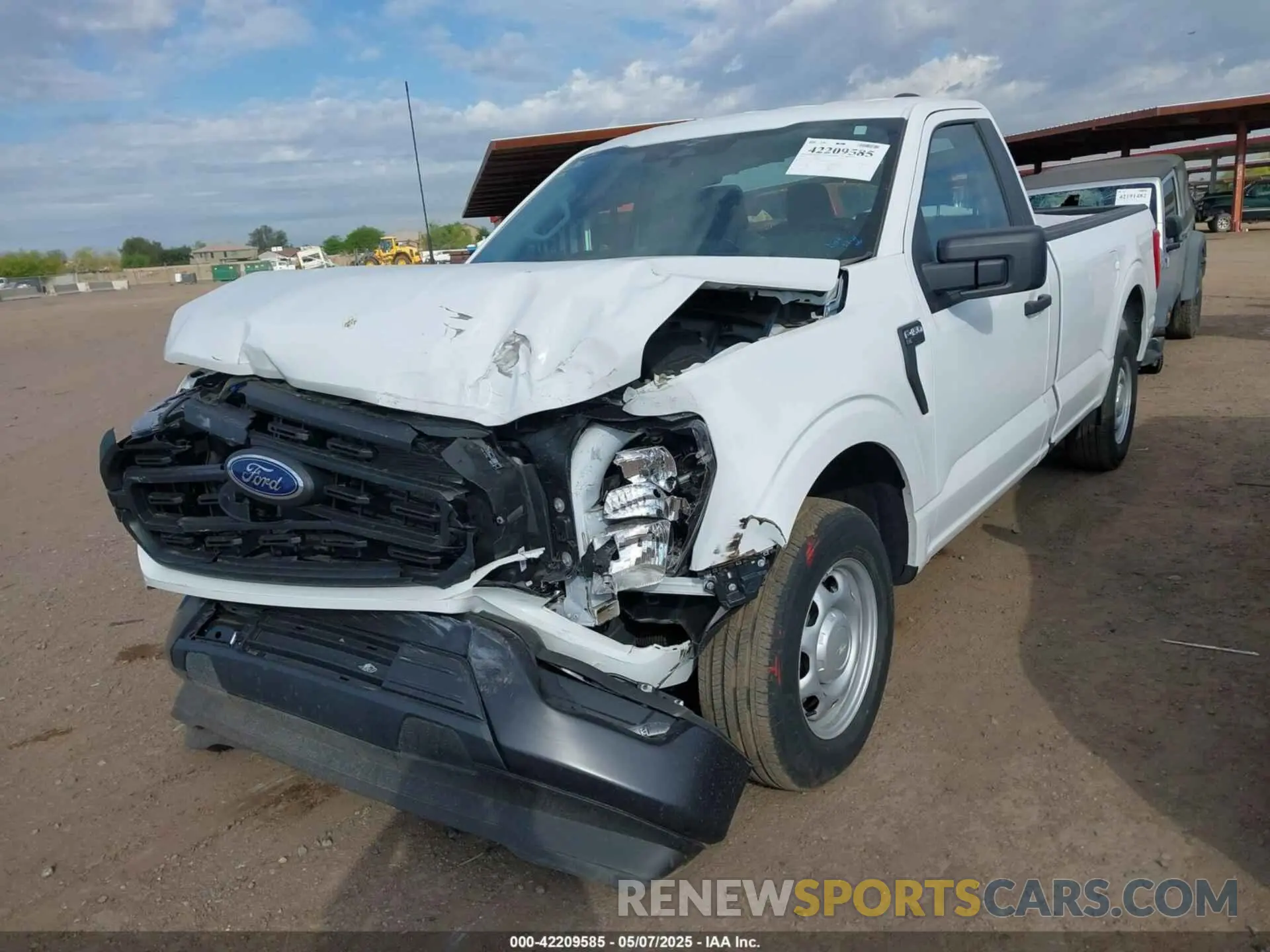 6 fotografías del automóvil dañado 1FTMF1CB7PKE95976 FORD F-150 2023