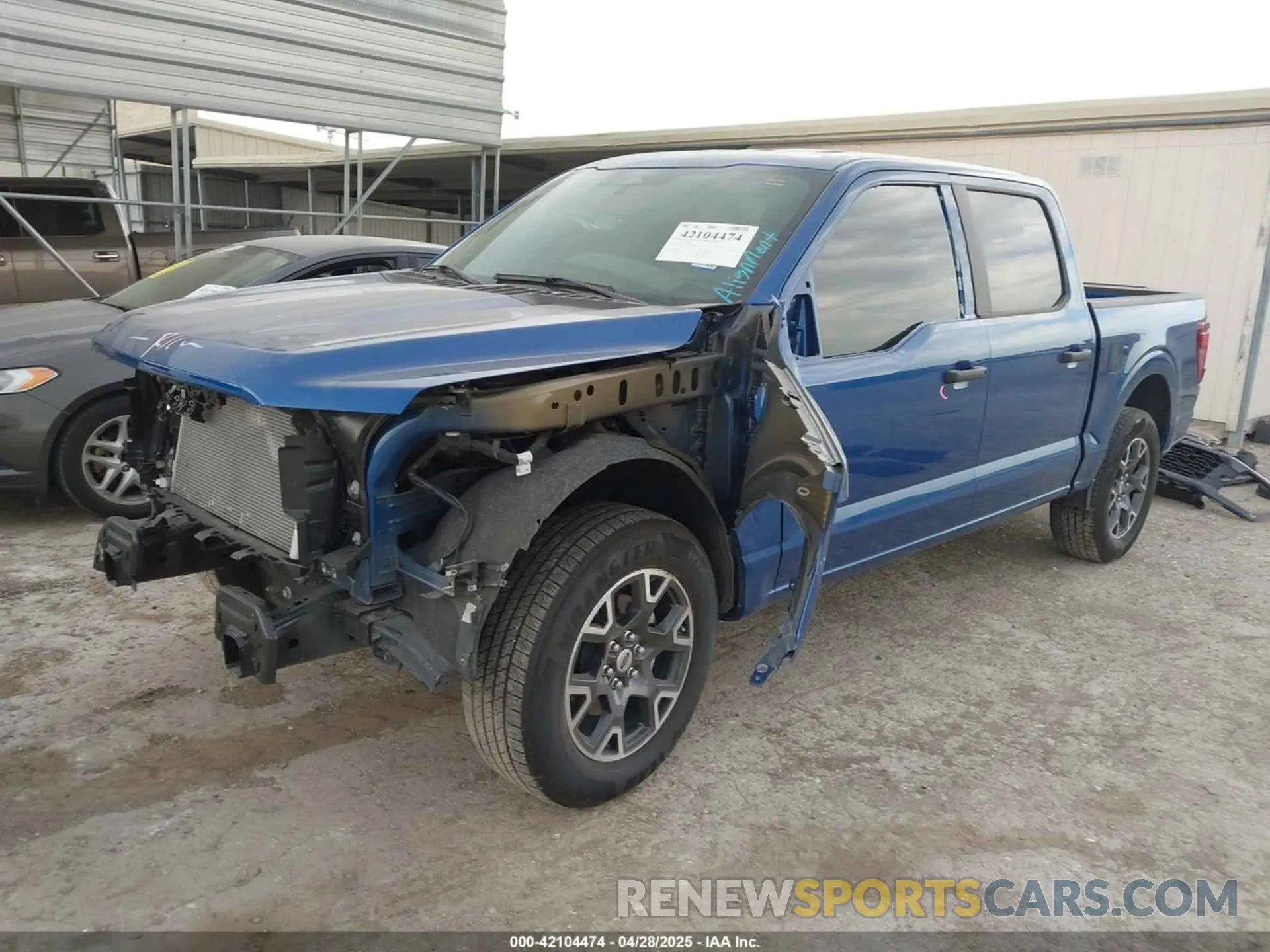 2 fotografías del automóvil dañado 1FTEW2K55RFA18979 FORD F-150 2024