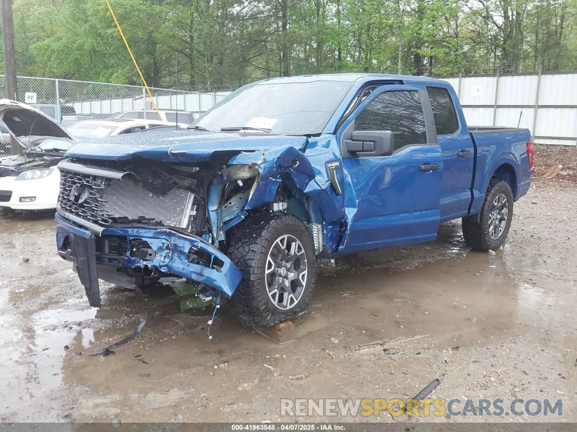 2 fotografías del automóvil dañado 1FTEW2KP2RKD56283 FORD F-150 2024