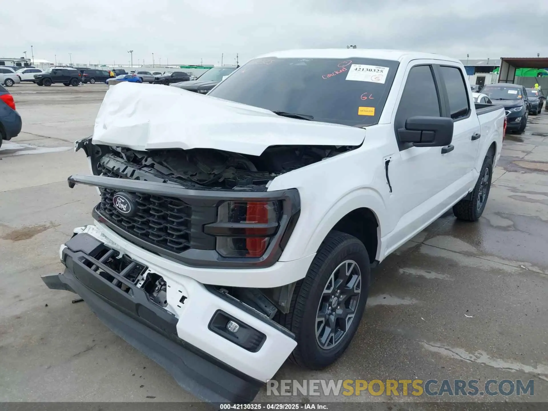 2 fotografías del automóvil dañado 1FTEW2KP6RFA15008 FORD F-150 2024