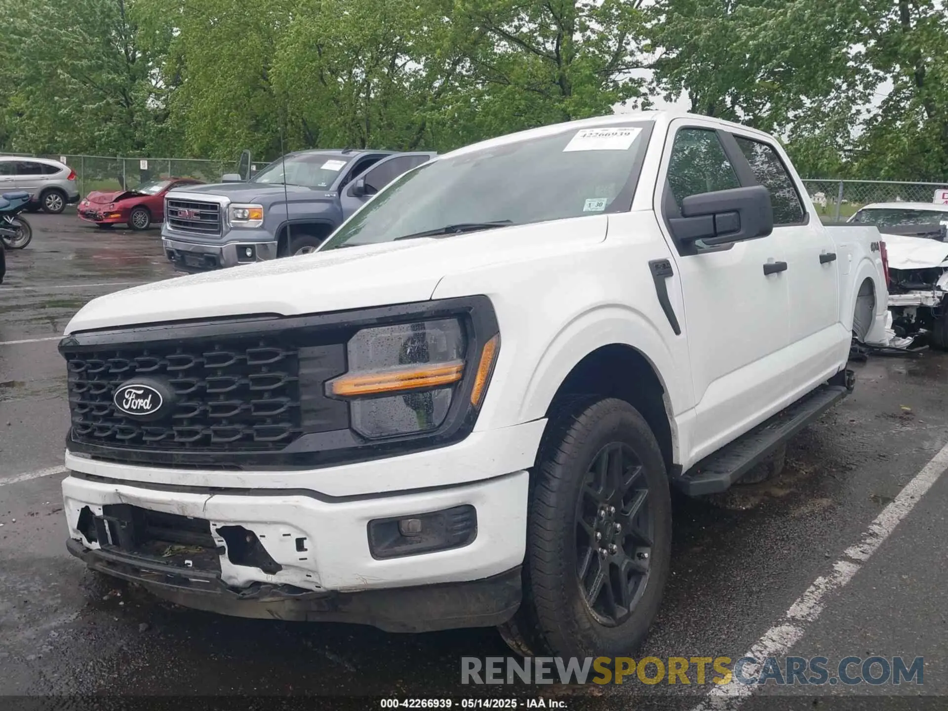2 fotografías del automóvil dañado 1FTEW2LP0RKF41558 FORD F-150 2024