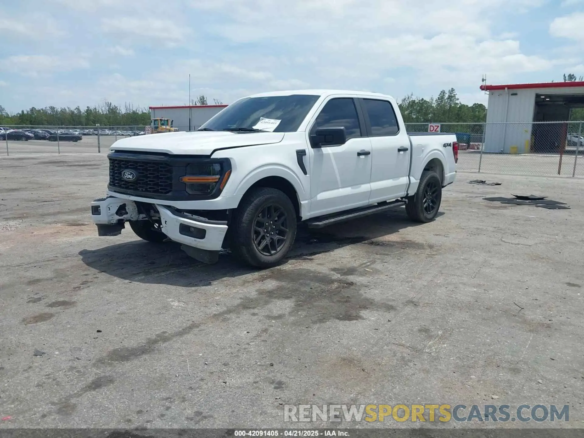 2 fotografías del automóvil dañado 1FTEW2LP9RKE30104 FORD F-150 2024