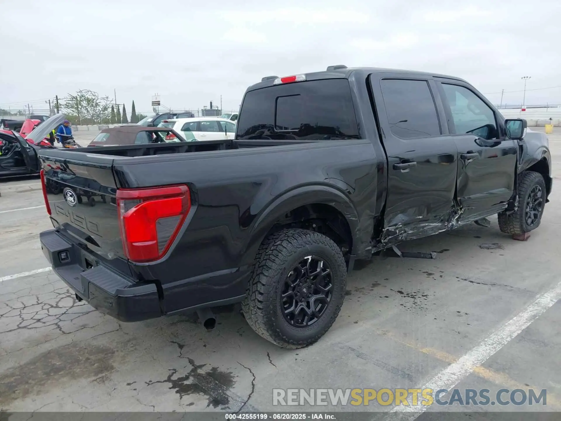 4 fotografías del automóvil dañado 1FTEW3KP3RKE73943 FORD F-150 2024