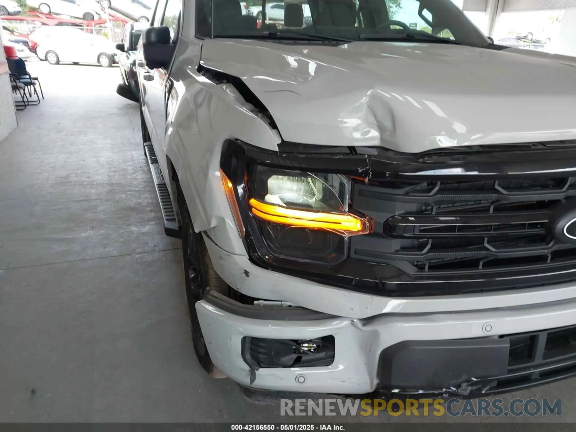 6 fotografías del automóvil dañado 1FTEW3KP6RKD55370 FORD F-150 2024