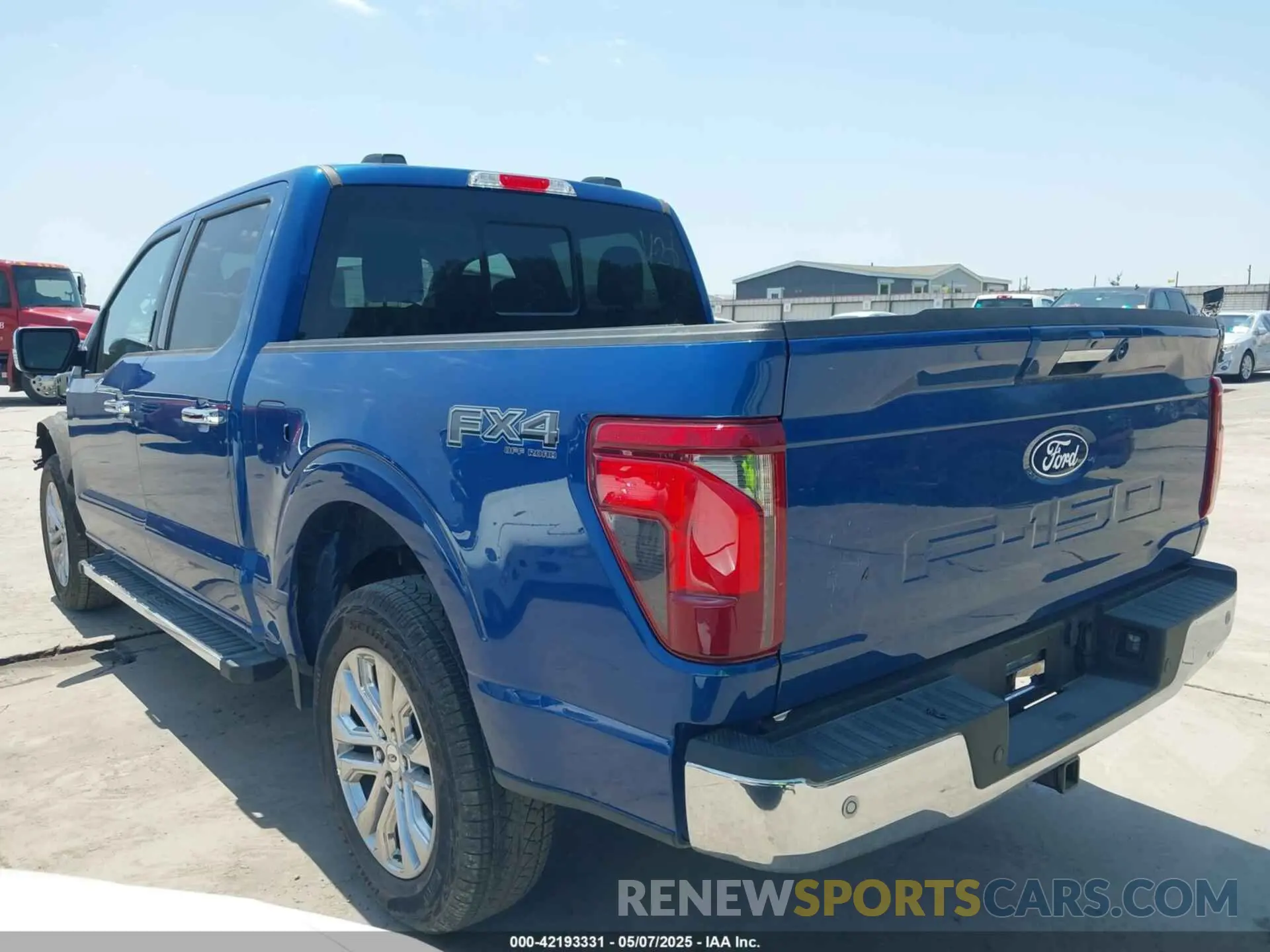 3 fotografías del automóvil dañado 1FTEW3LP6RKF53526 FORD F-150 2024