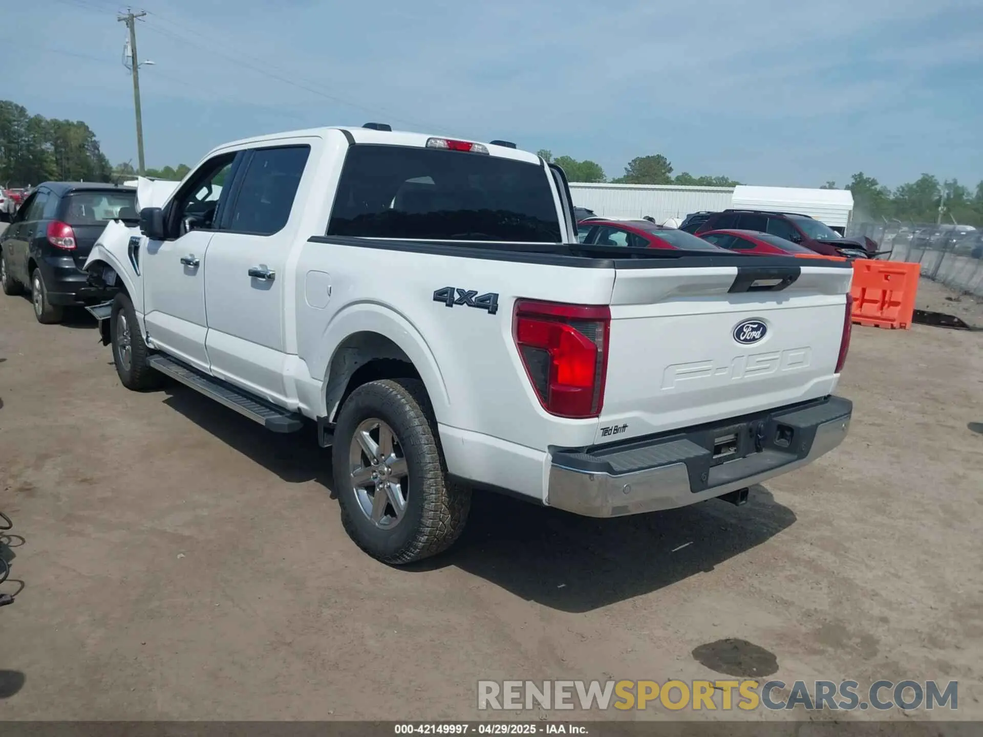 3 fotografías del automóvil dañado 1FTEW3LP7RKE80702 FORD F-150 2024