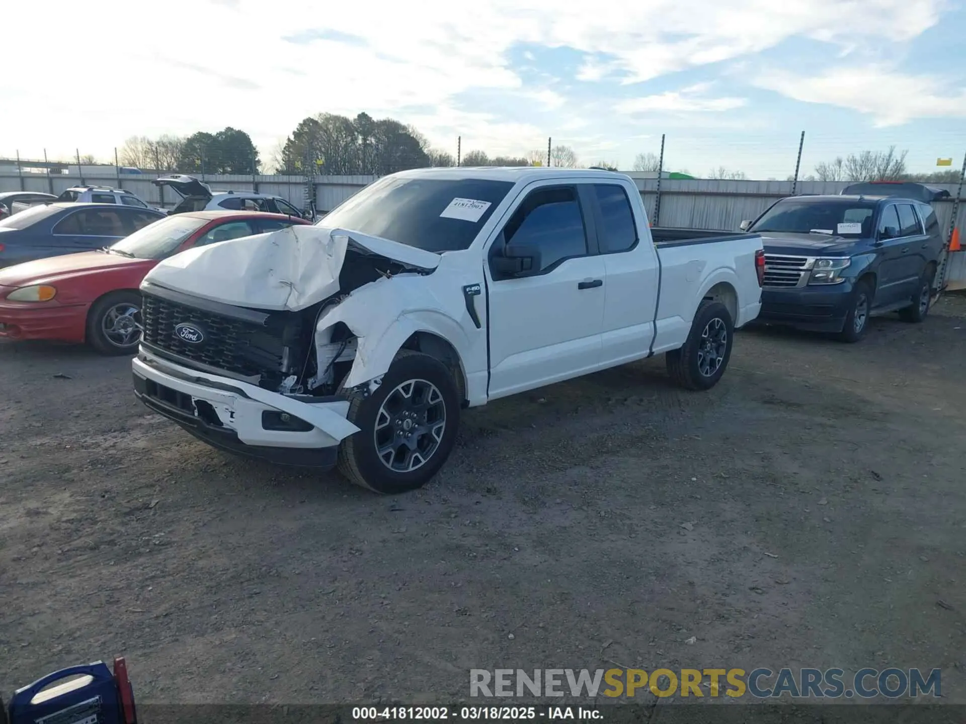 2 fotografías del automóvil dañado 1FTEX2KP1RKF53667 FORD F-150 2024