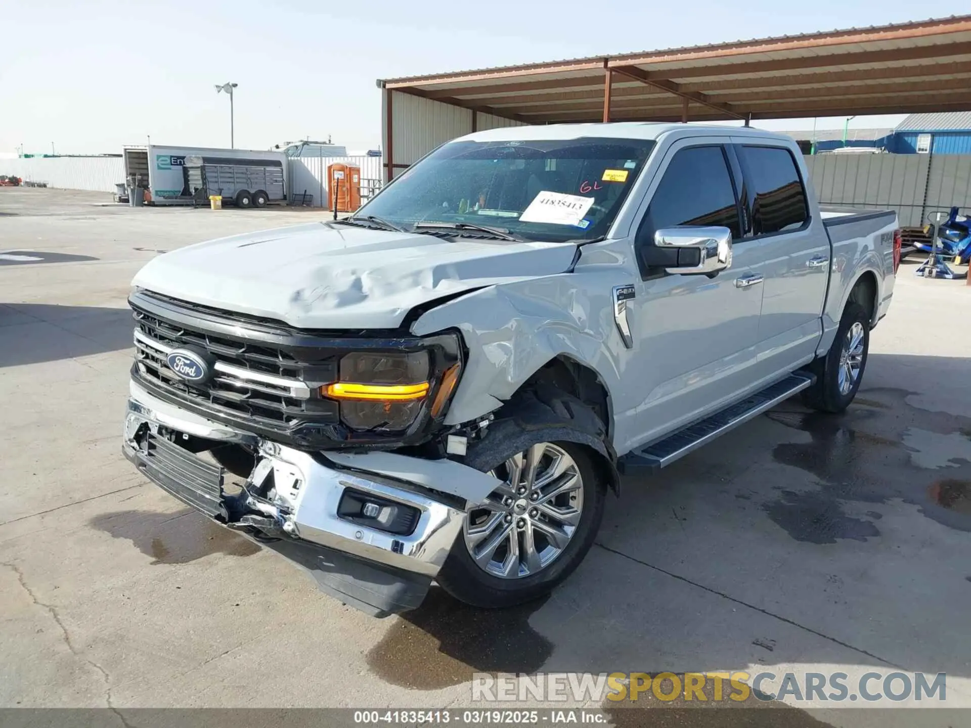 2 fotografías del automóvil dañado 1FTFW3L51RFA31270 FORD F-150 2024