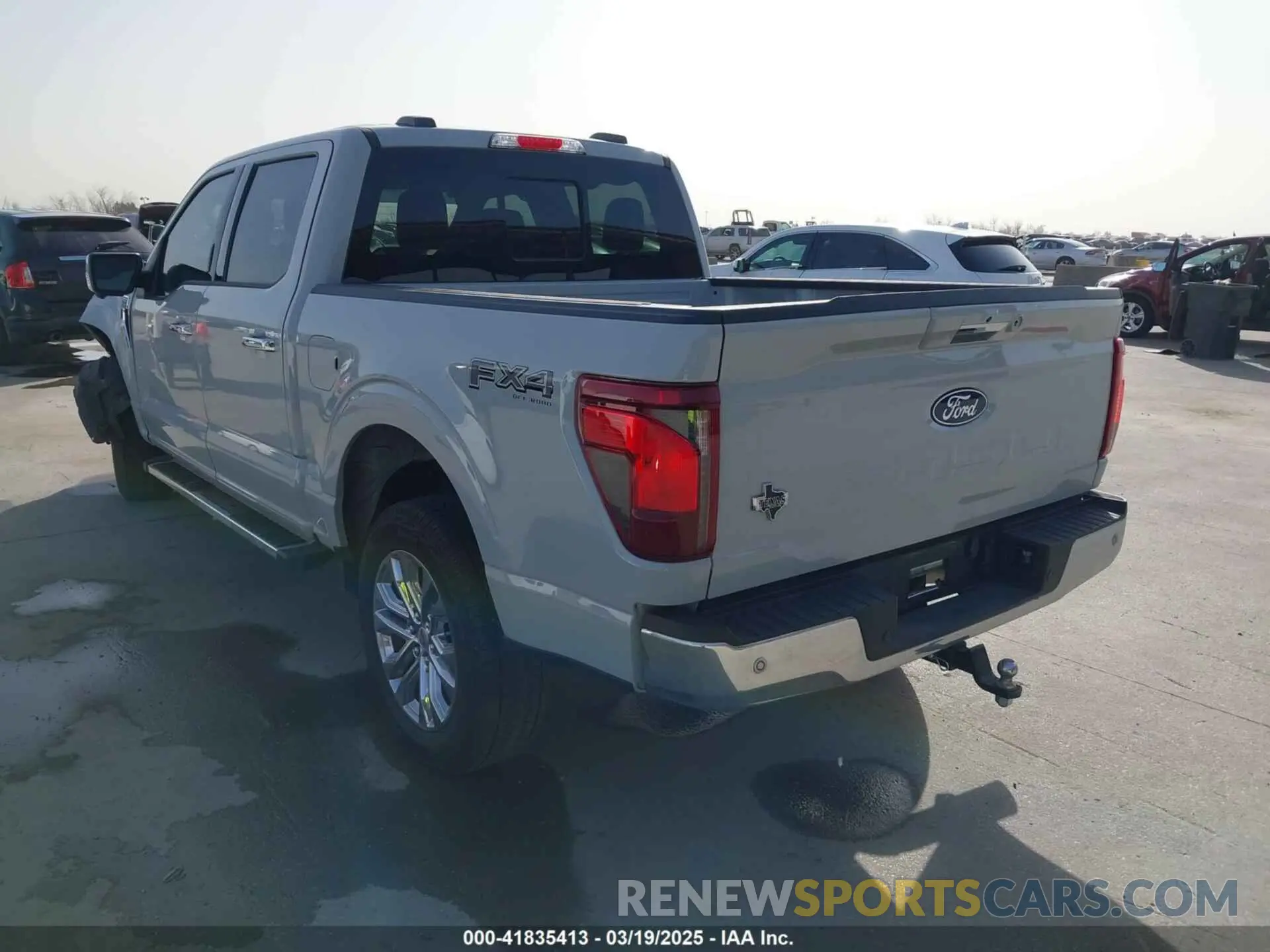 3 fotografías del automóvil dañado 1FTFW3L51RFA31270 FORD F-150 2024