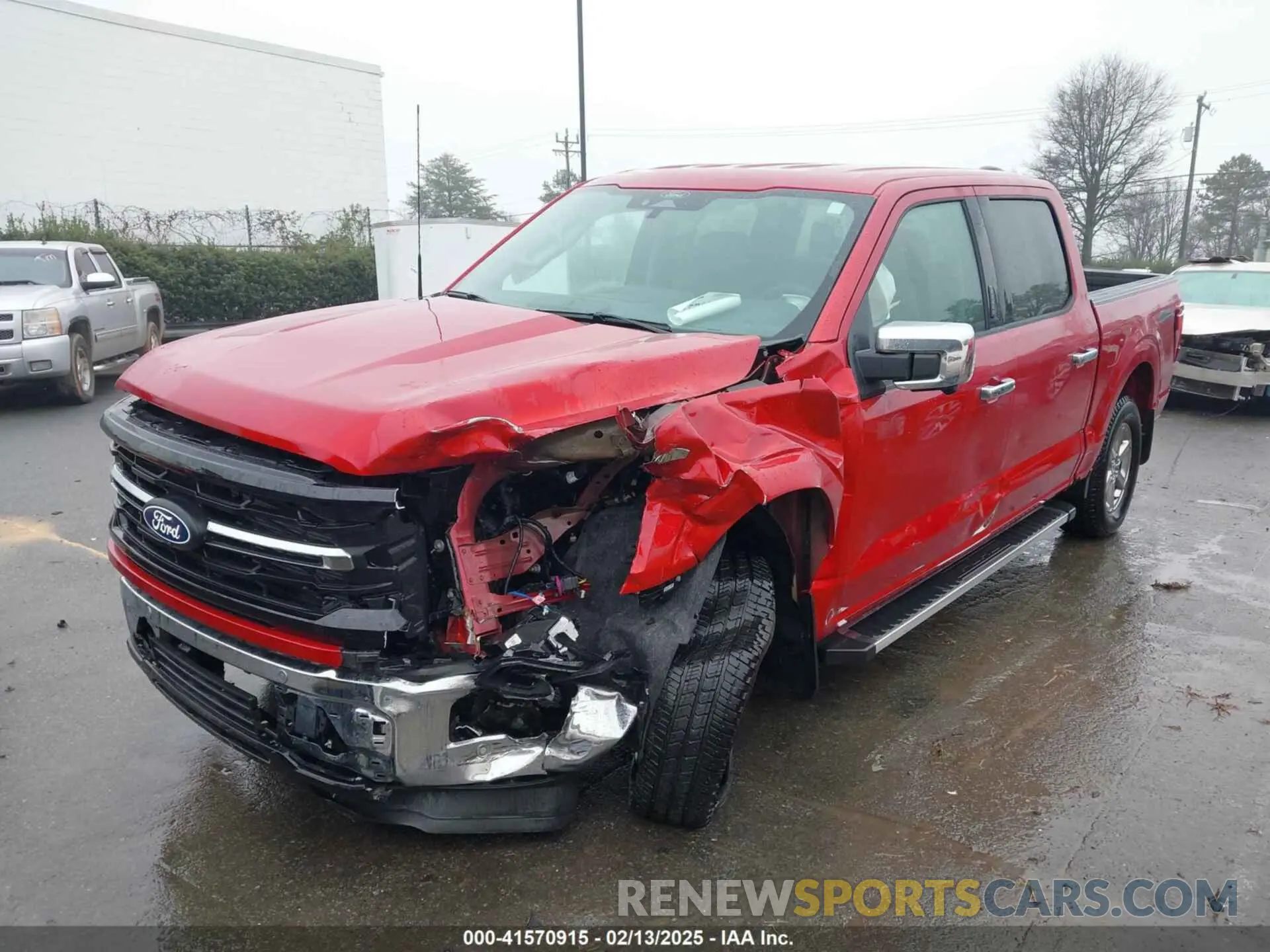 2 fotografías del automóvil dañado 1FTFW3L51RFA33486 FORD F-150 2024