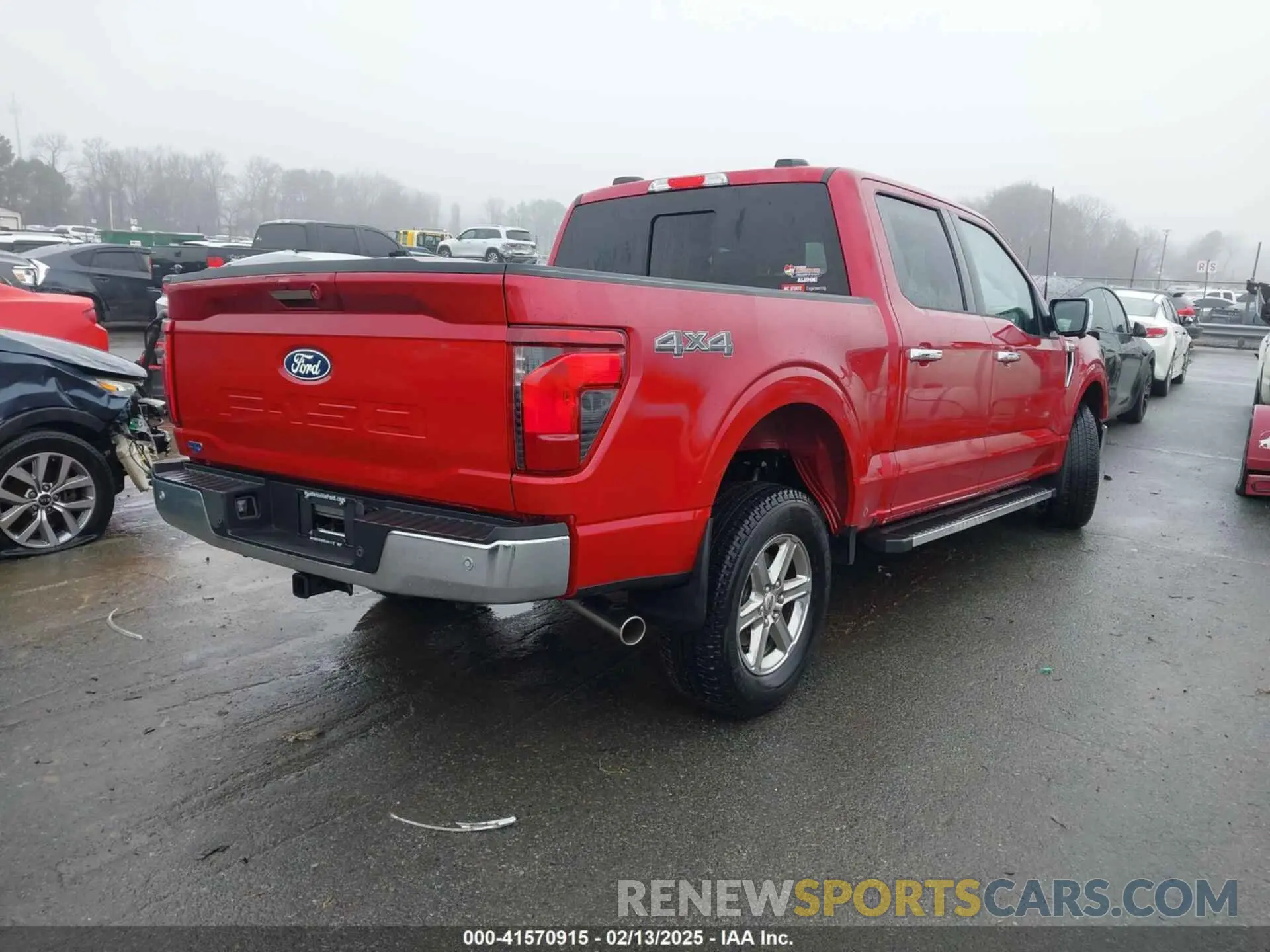 4 fotografías del automóvil dañado 1FTFW3L51RFA33486 FORD F-150 2024