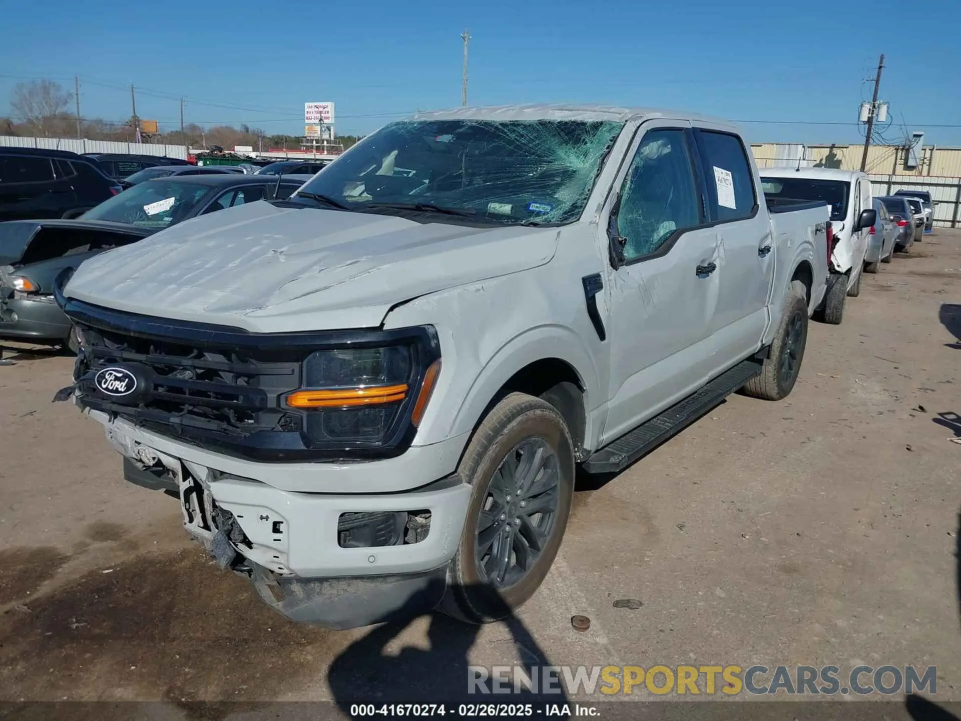 2 fotografías del automóvil dañado 1FTFW3L57RFB09230 FORD F-150 2024